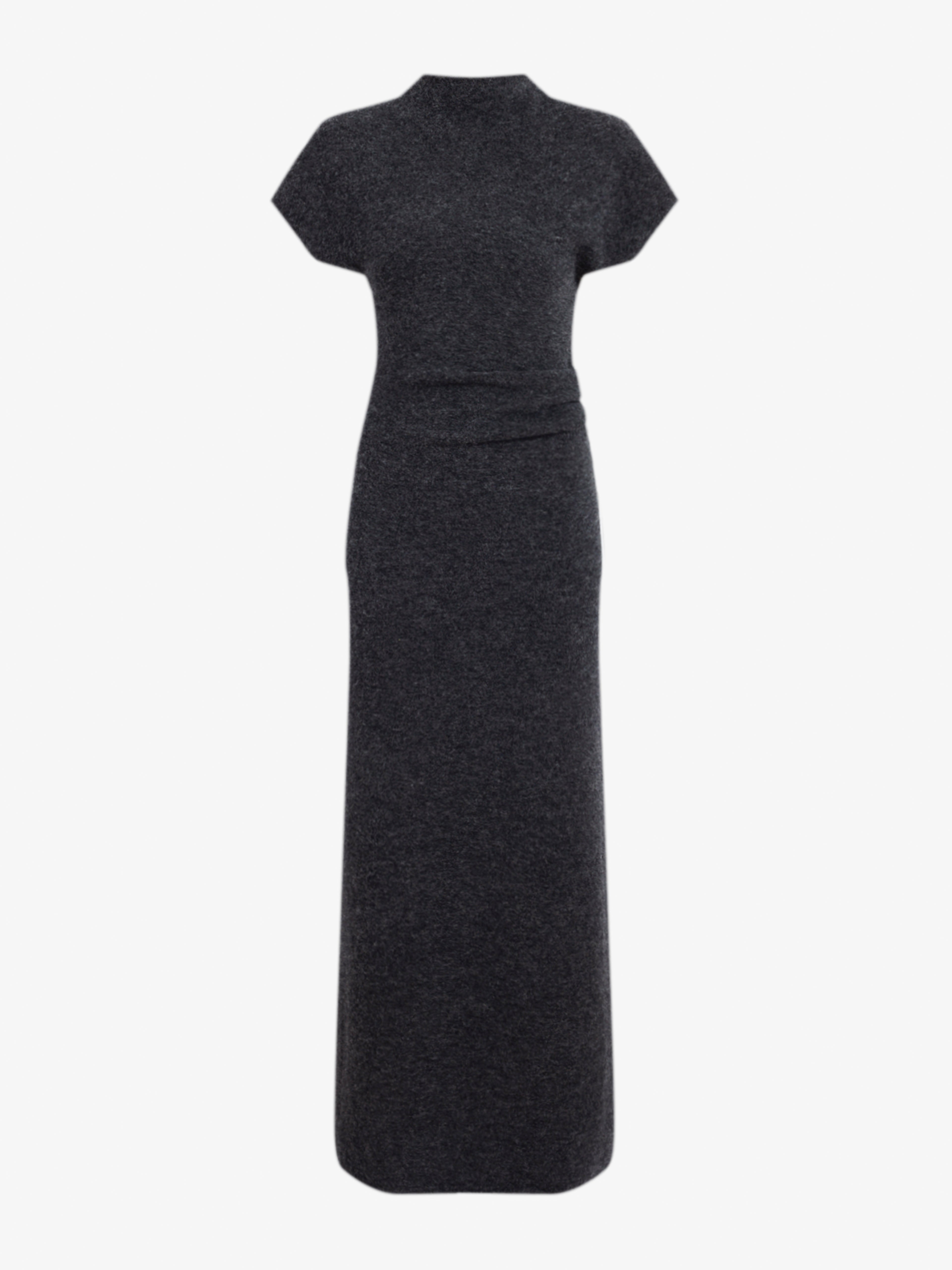 Ava Women's Ankle-Length Dress | Clean Boiled Wool, Slim Fit 0