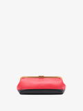 Ava Women's Clutch Bag | Striped Nappa Leather, Elegant Hand-held 0