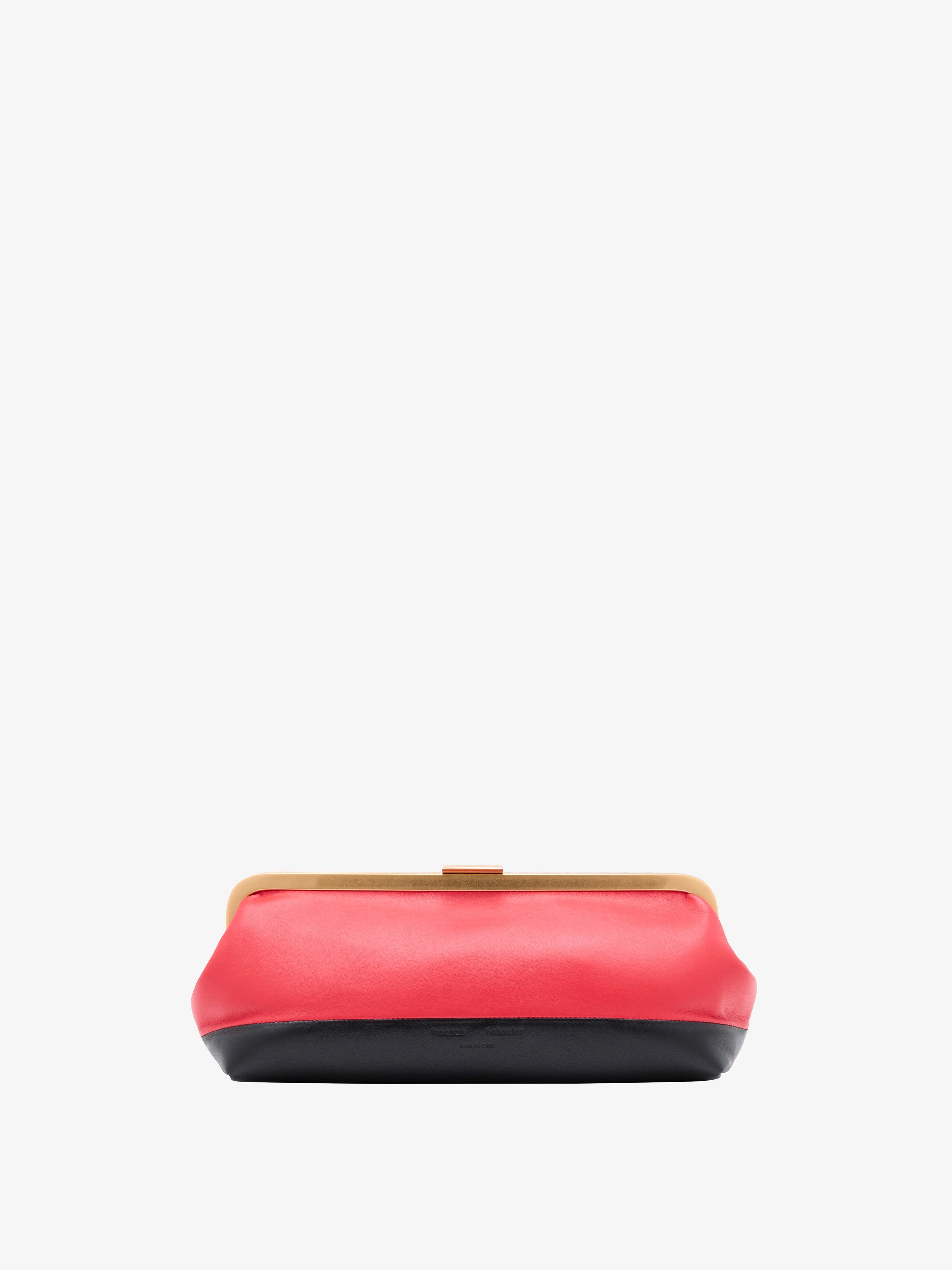 Ava Women's Clutch Bag | Striped Nappa Leather, Elegant Hand-held 0