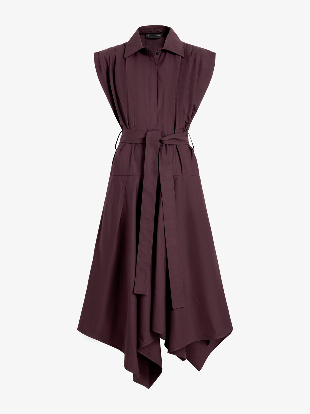 Ava Women's Dress | 100% Cotton, Asymmetrical Hem 0