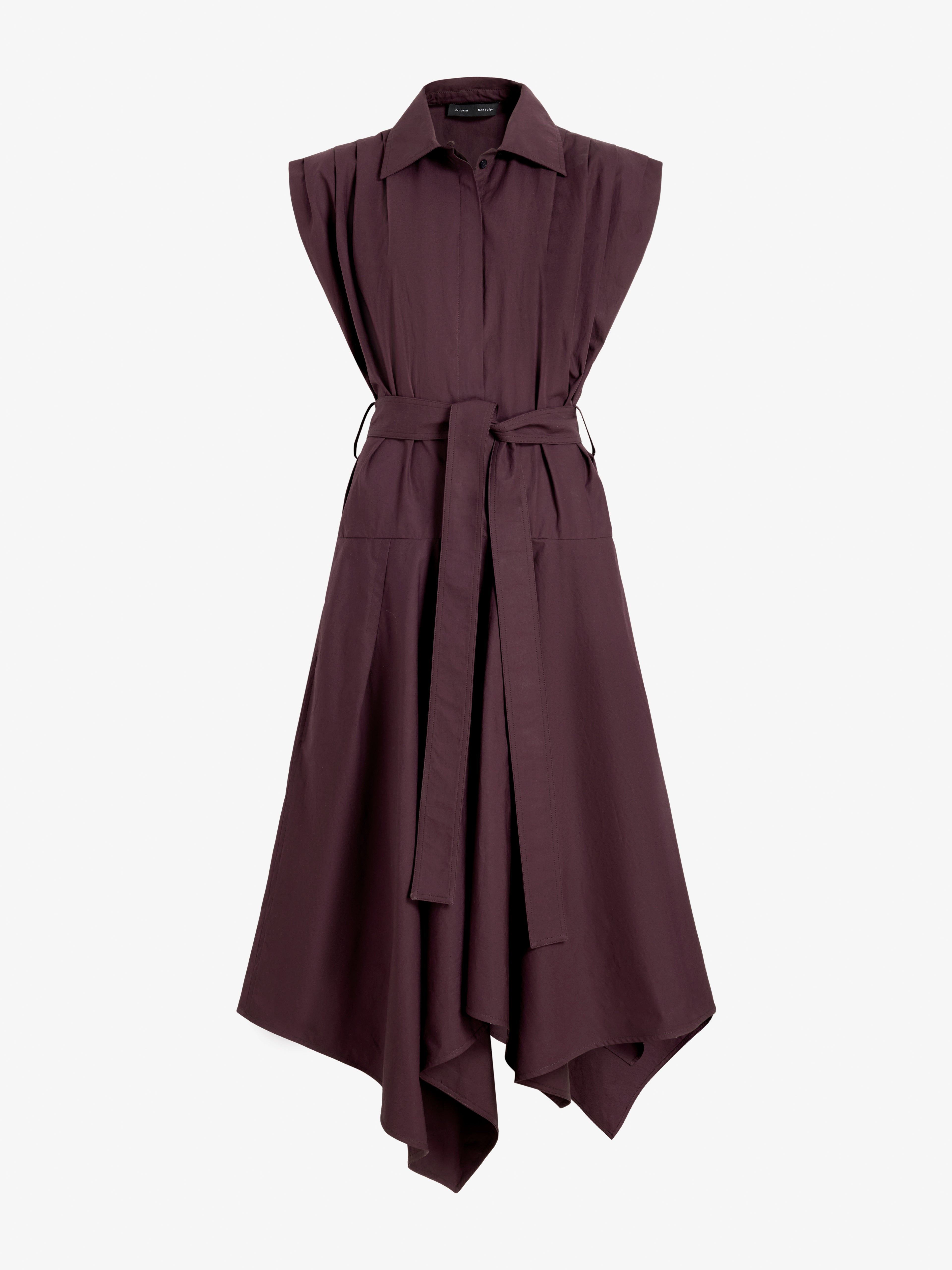 Ava Women's Dress | 100% Cotton, Asymmetrical Hem 0