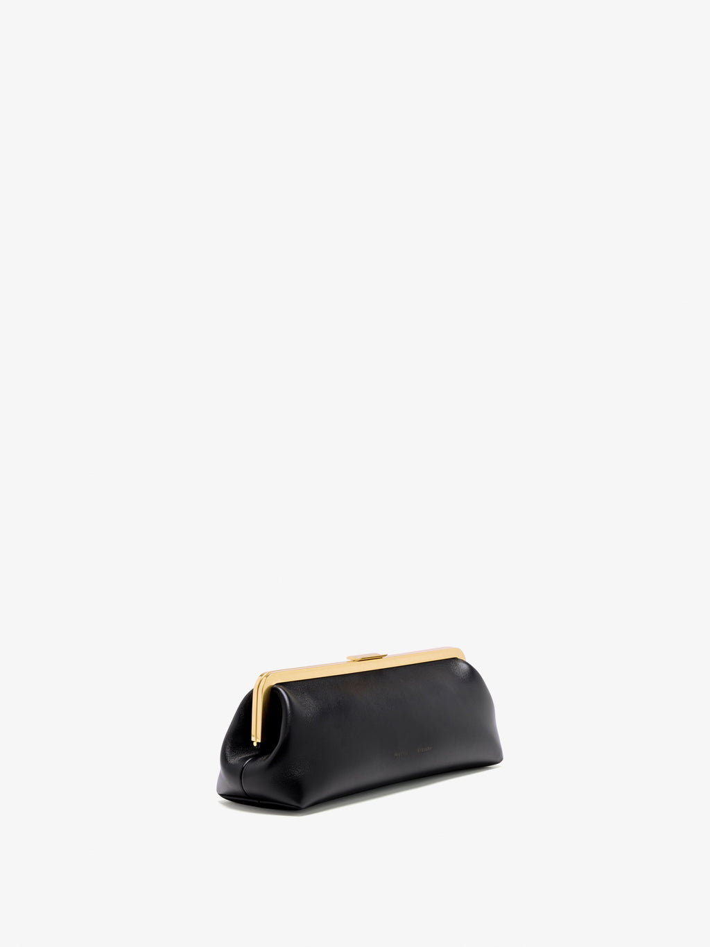Ava Women's Gold Clutch Bag | Nappa Leather, Vintage Design 2