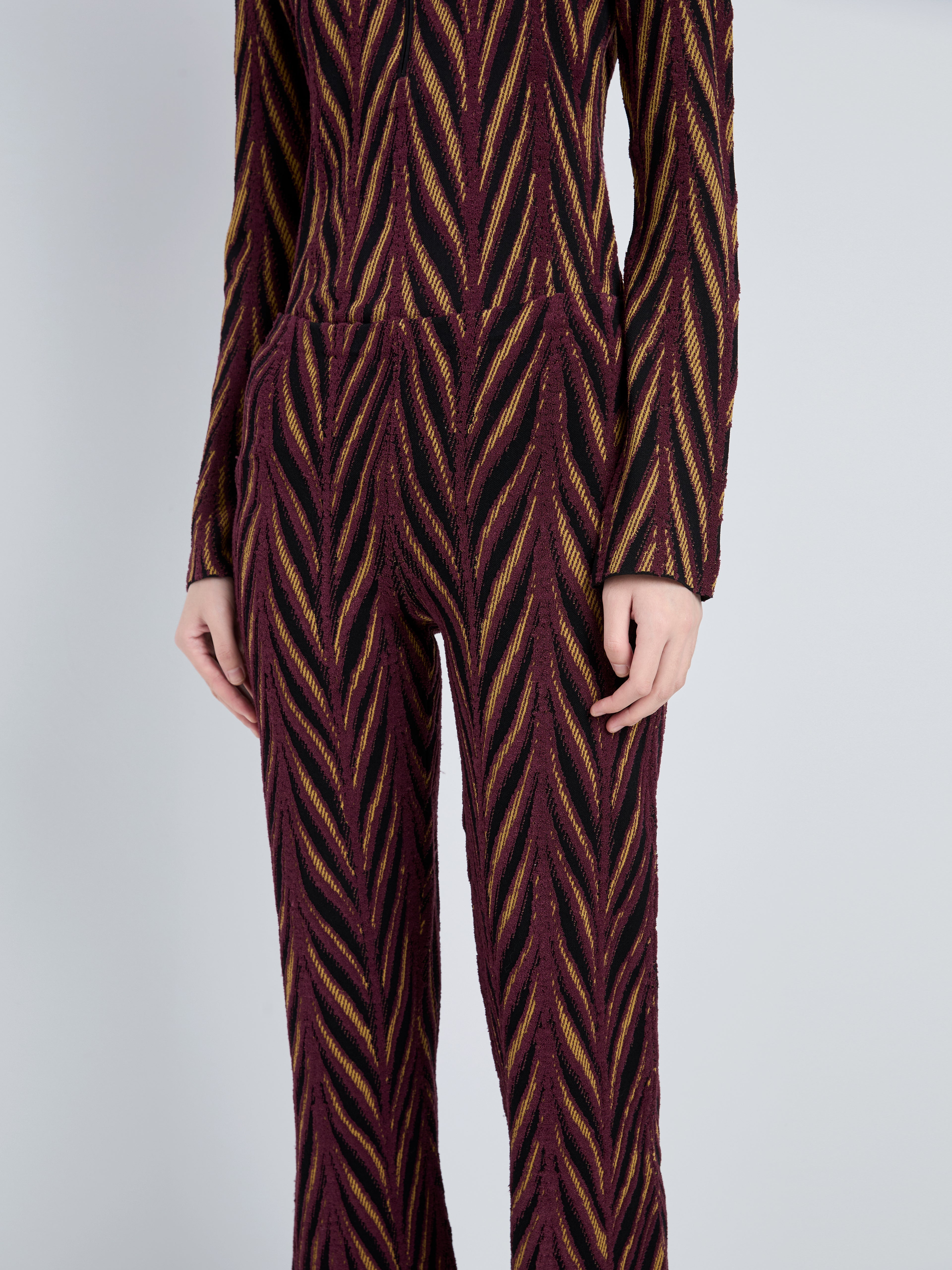 Ava Women's Pant | Marble Jacquard, Mid-Rise 1