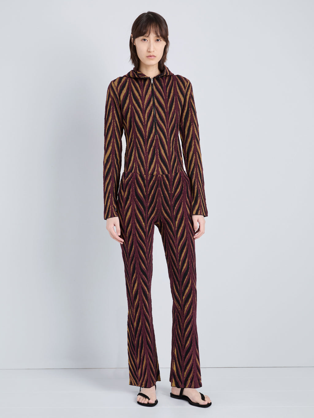 Ava Women's Pant | Marble Jacquard, Mid-Rise 2