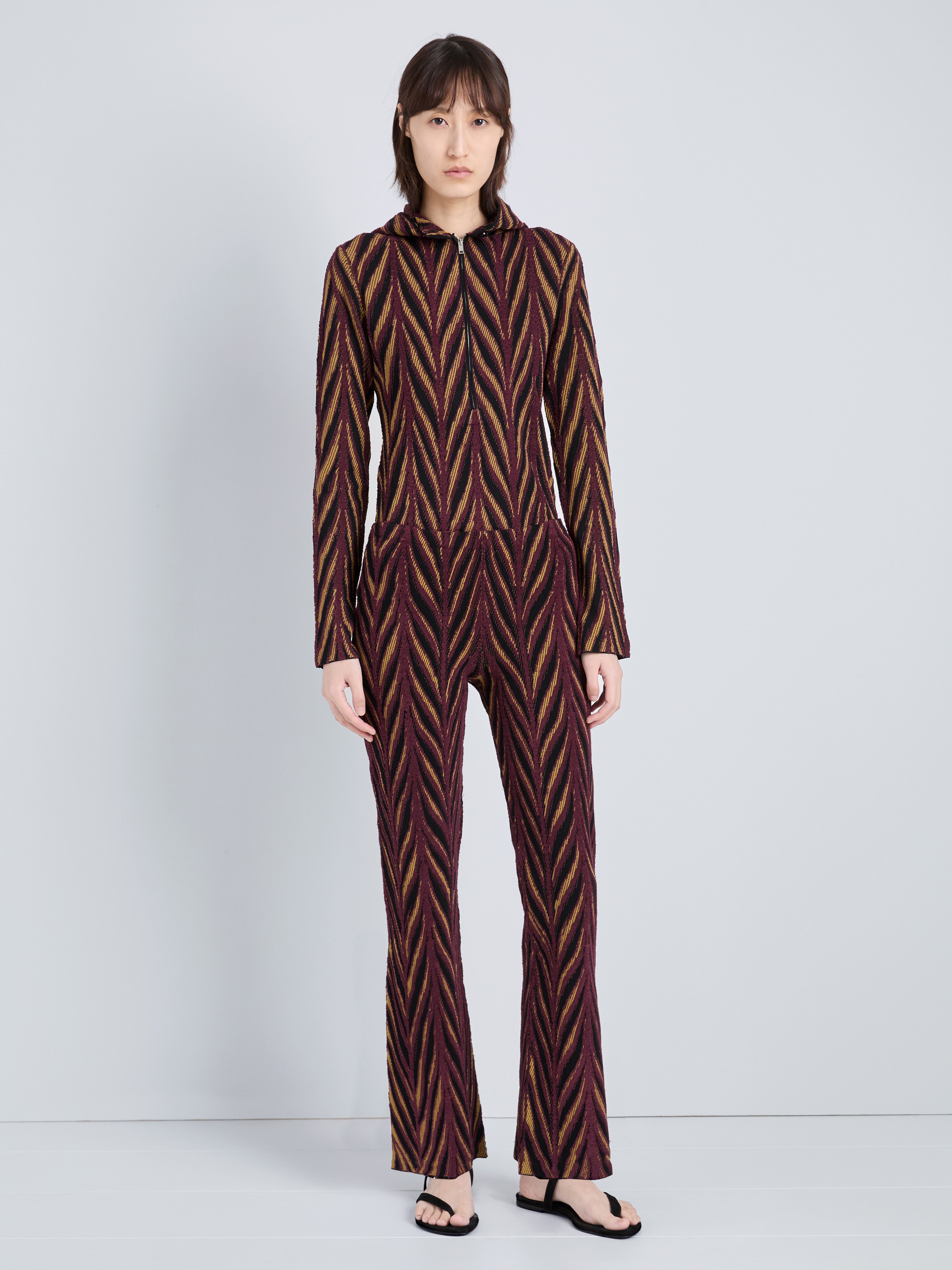 Ava Women's Pant | Marble Jacquard, Mid-Rise 2