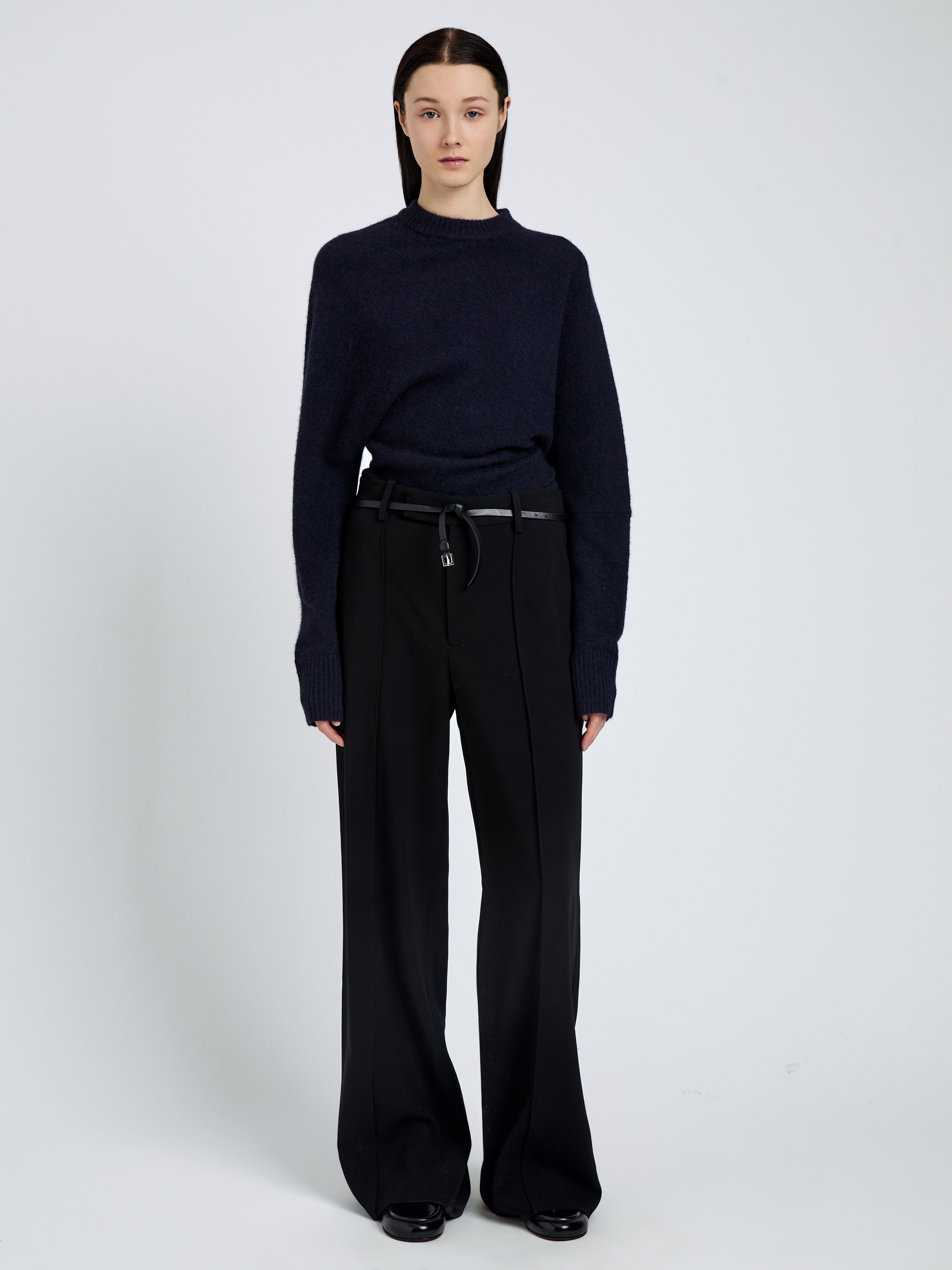 Ava Women's Top | Clean Boiled Wool, Slouchy Silhouette 2
