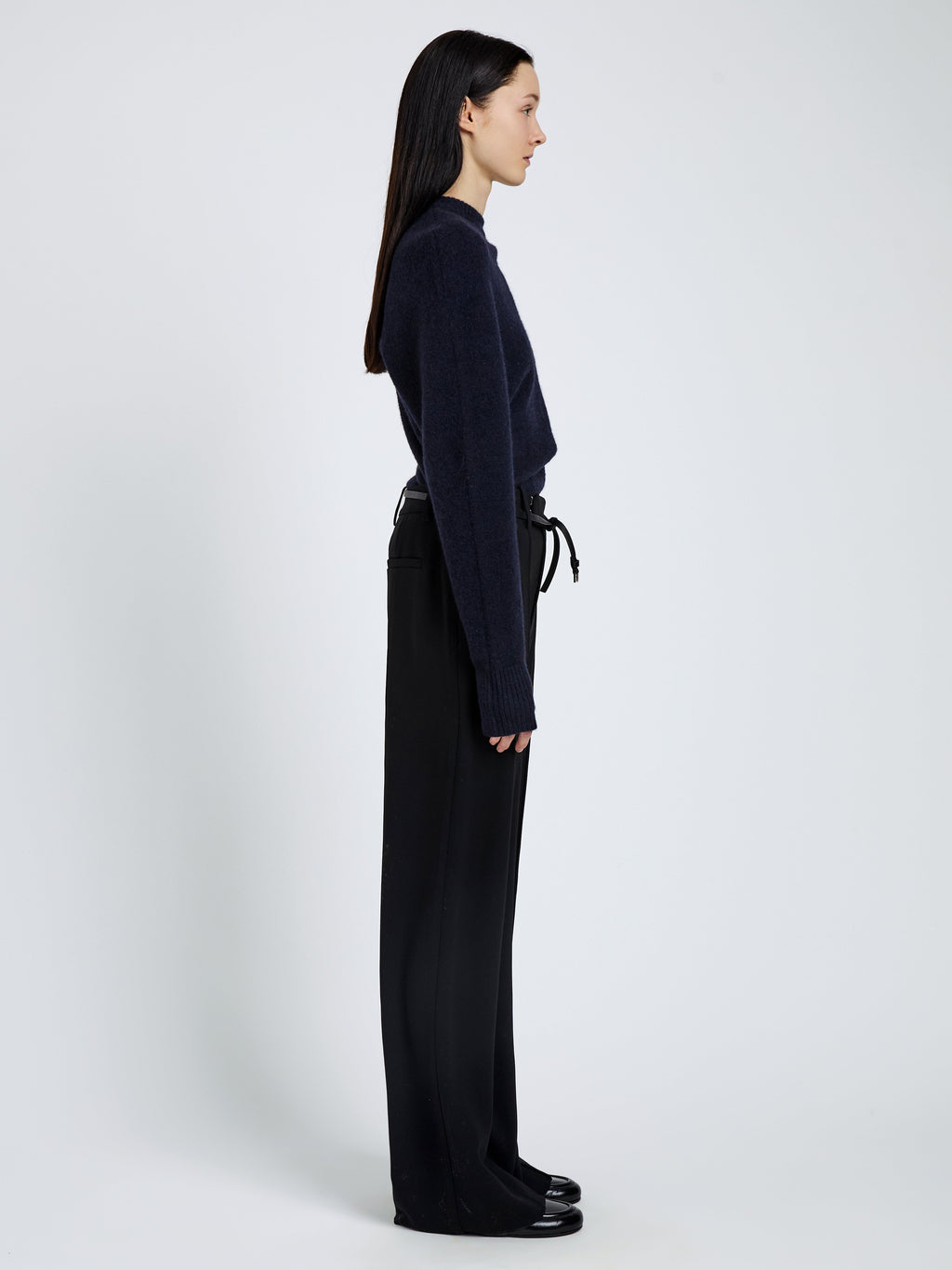 Ava Women's Top | Clean Boiled Wool, Slouchy Silhouette 3