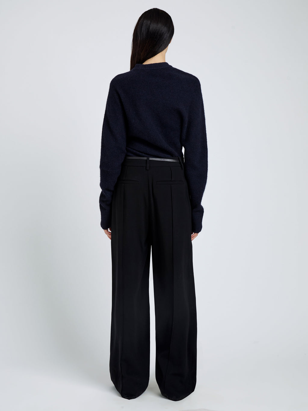 Ava Women's Top | Clean Boiled Wool, Slouchy Silhouette 4