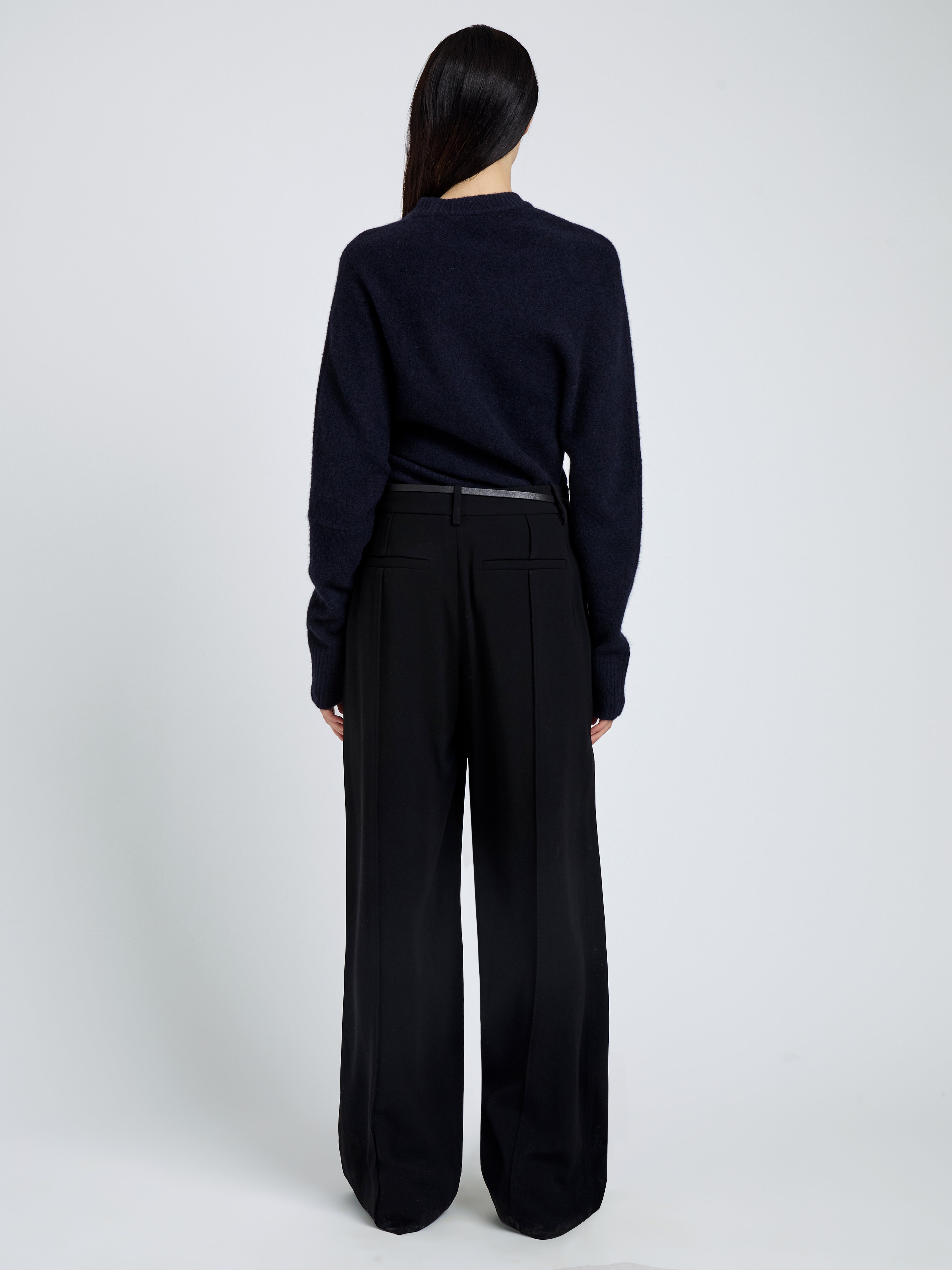 Ava Women's Top | Clean Boiled Wool, Slouchy Silhouette 4