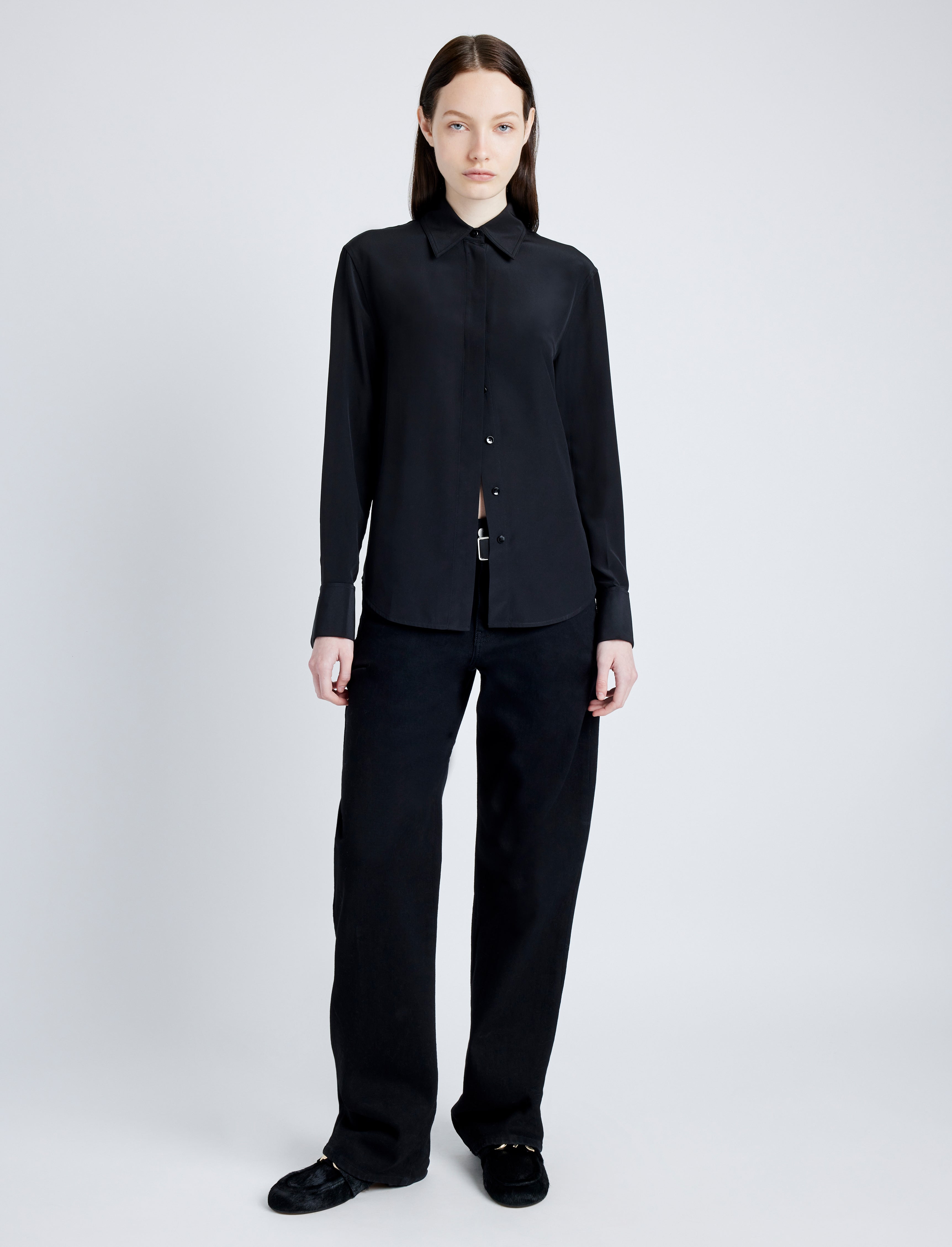 Ava Women's Top | Eco Silk, Slim Fit 1