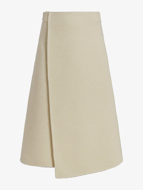 Bodhi Women's Skirt | Boucle Twill Suiting, High-Waisted 0