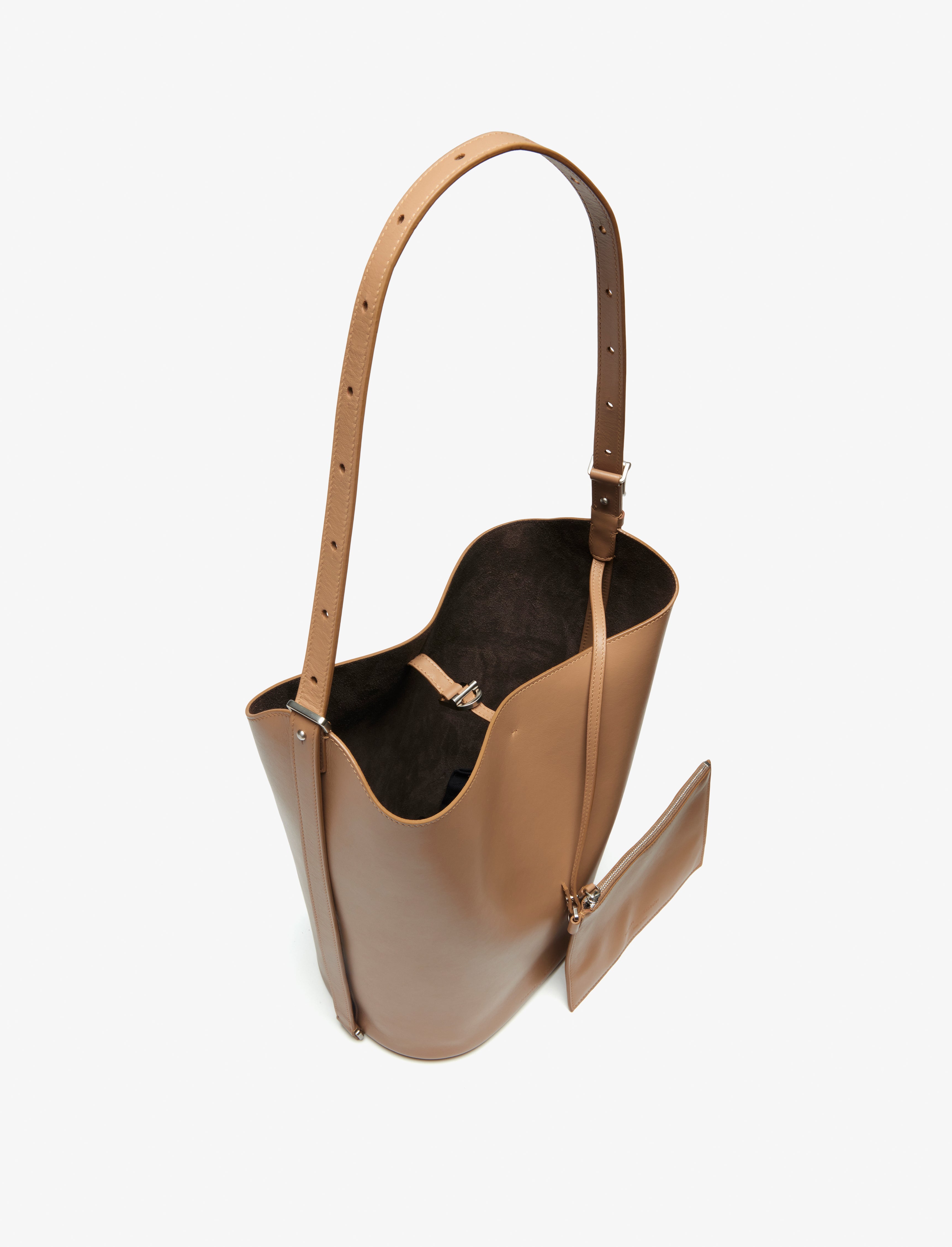 Brant Women's Bucket Bag | Smooth Calf Leather, Versatile Crossbody Design 4