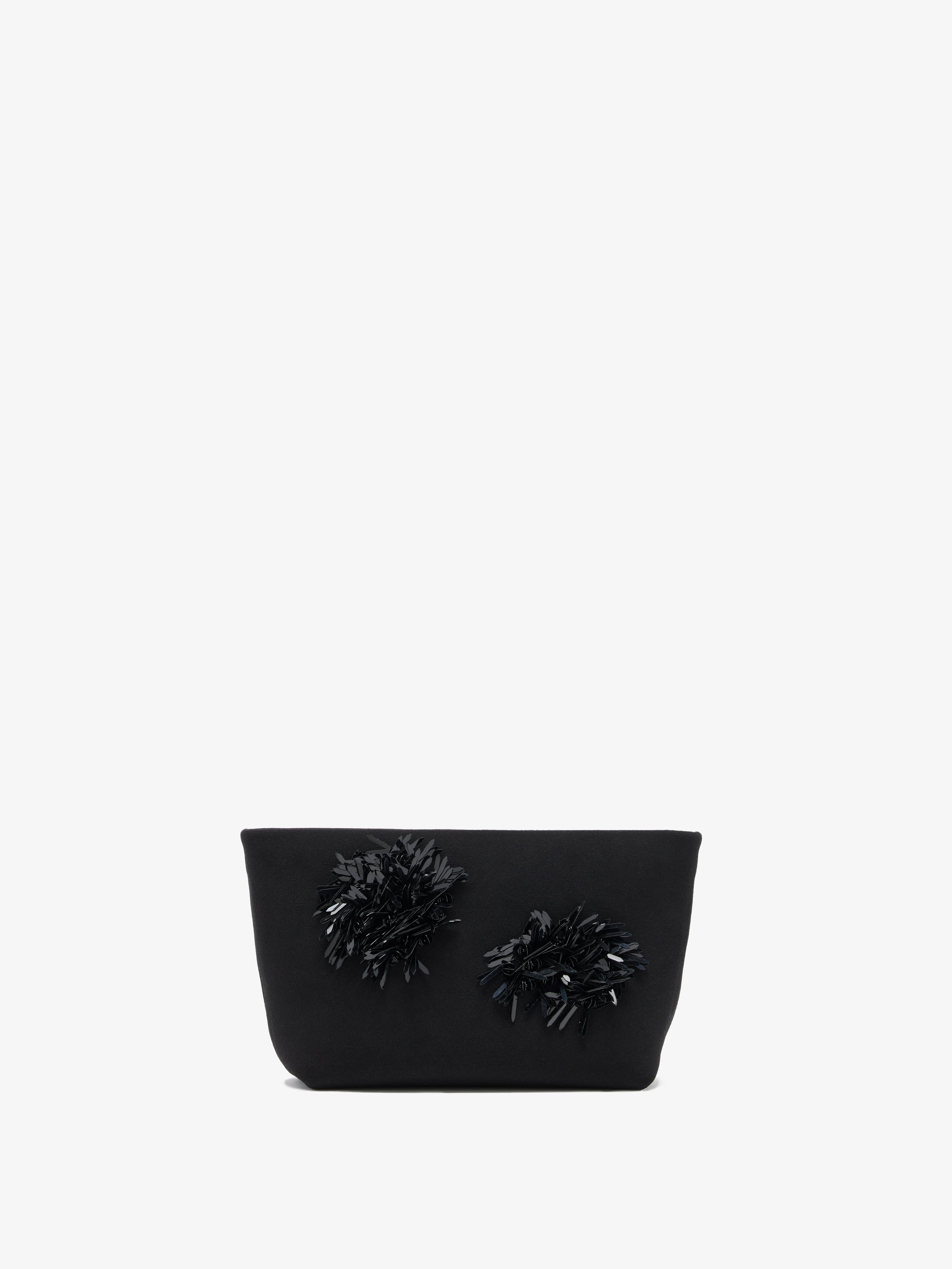 Brianna Women's Clutch | Embroidered Compact Crepe 0