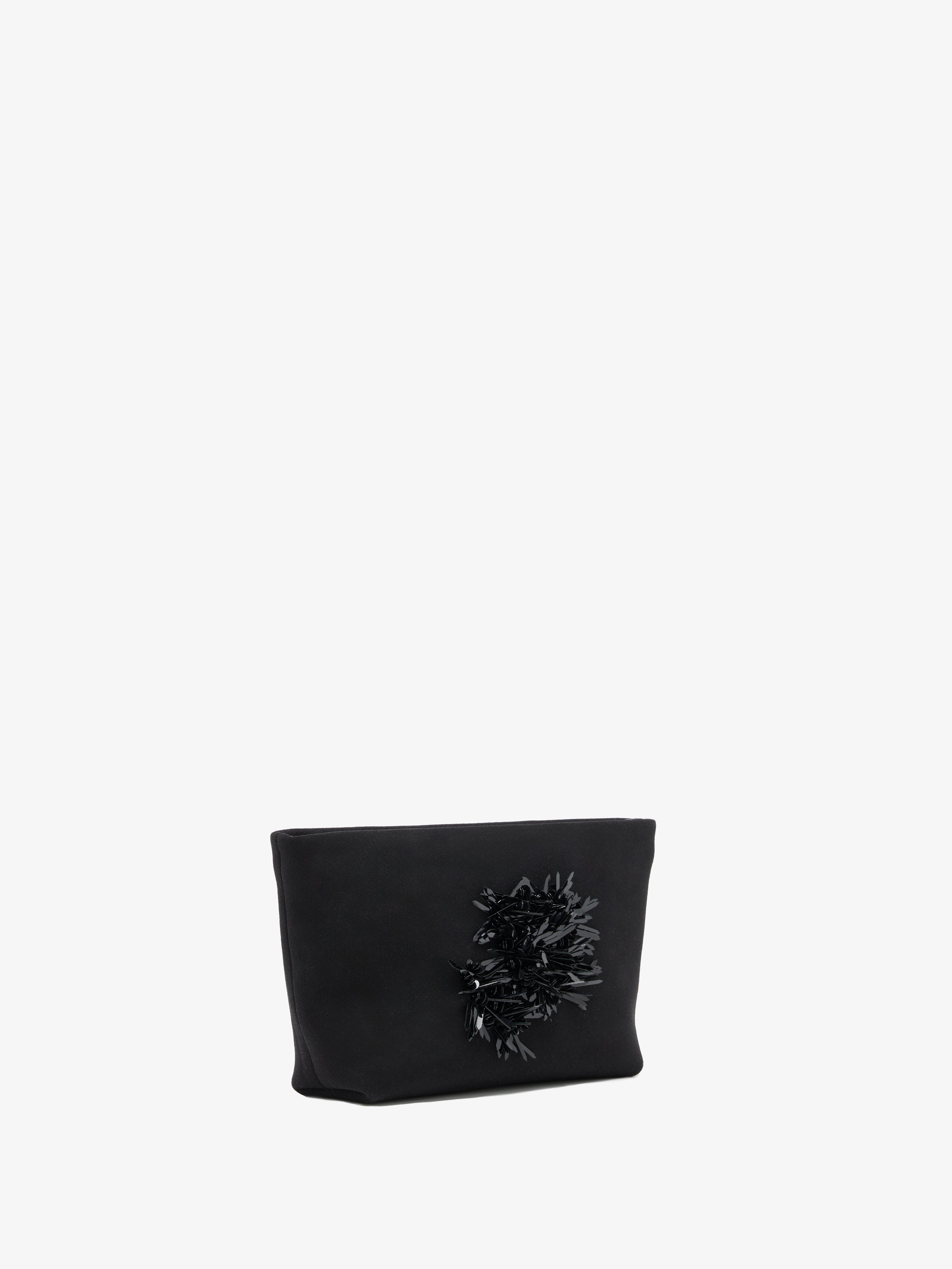Brianna Women's Clutch | Embroidered Compact Crepe 1