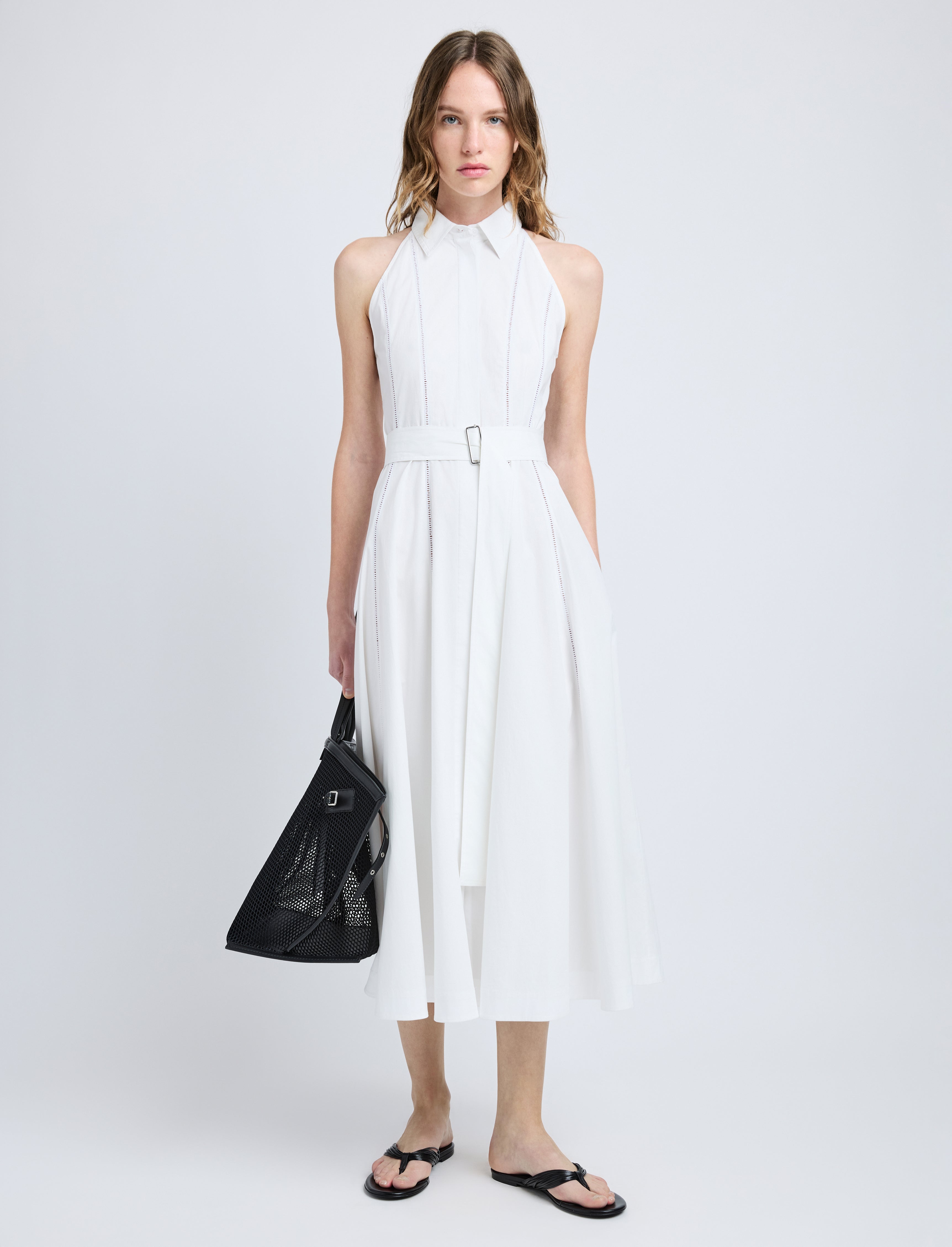 Daisy Women's Dress | Eco Cotton Poplin, Slim Fit 1