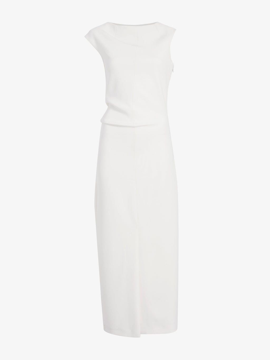 Damea Women's Cocktail Dress | Matte Double Crepe, Asymmetric Neckline 0
