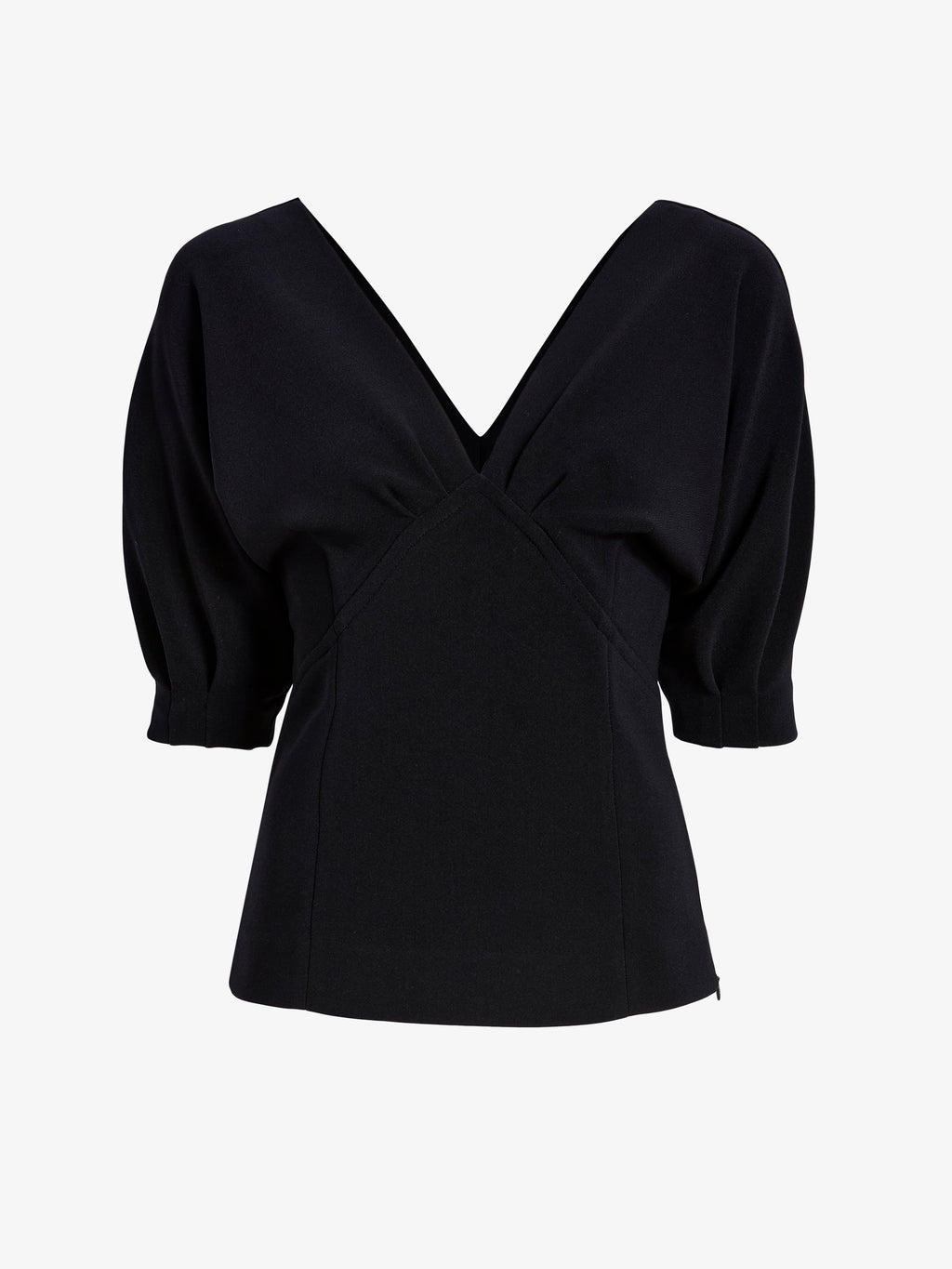 Dareen Women's Top | Compact Stretch Crepe, Slim Fit 0
