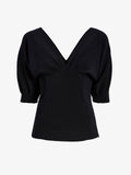 Dareen Women's Top | Compact Stretch Crepe, Slim Fit 0