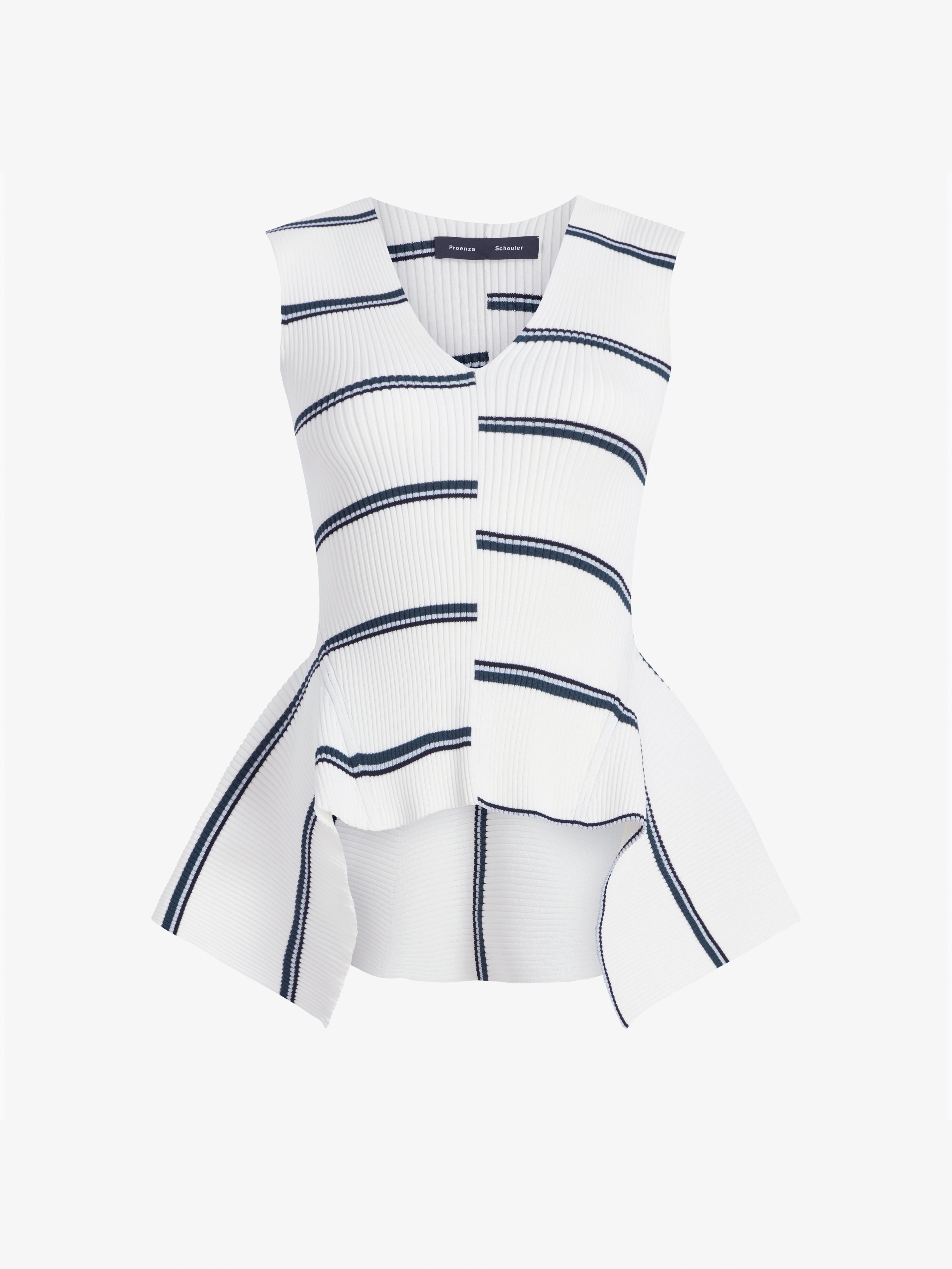 Evelyn Women's Top | Rib Knit, Slim Fit 0