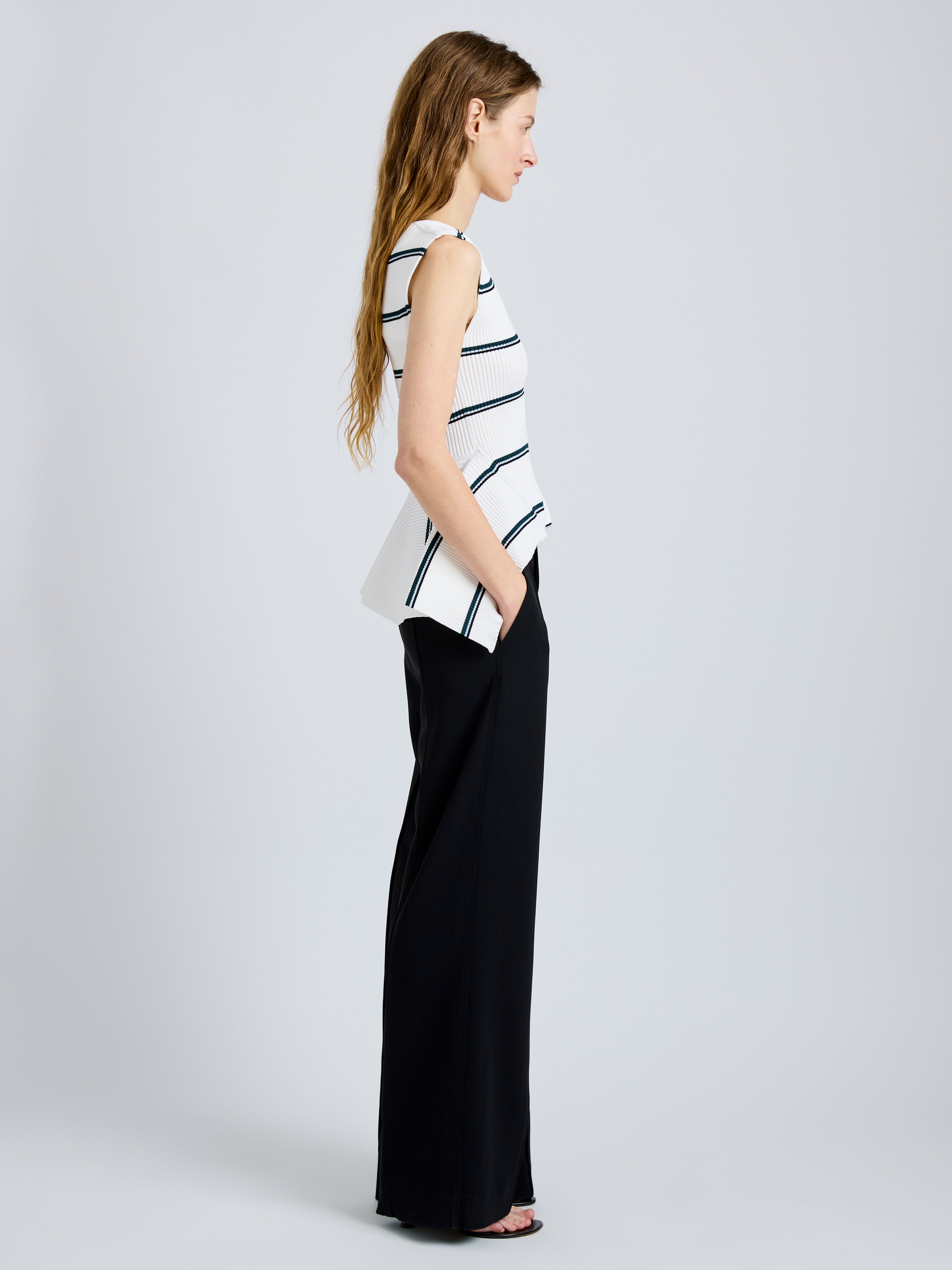 Evelyn Women's Top | Rib Knit, Slim Fit 3