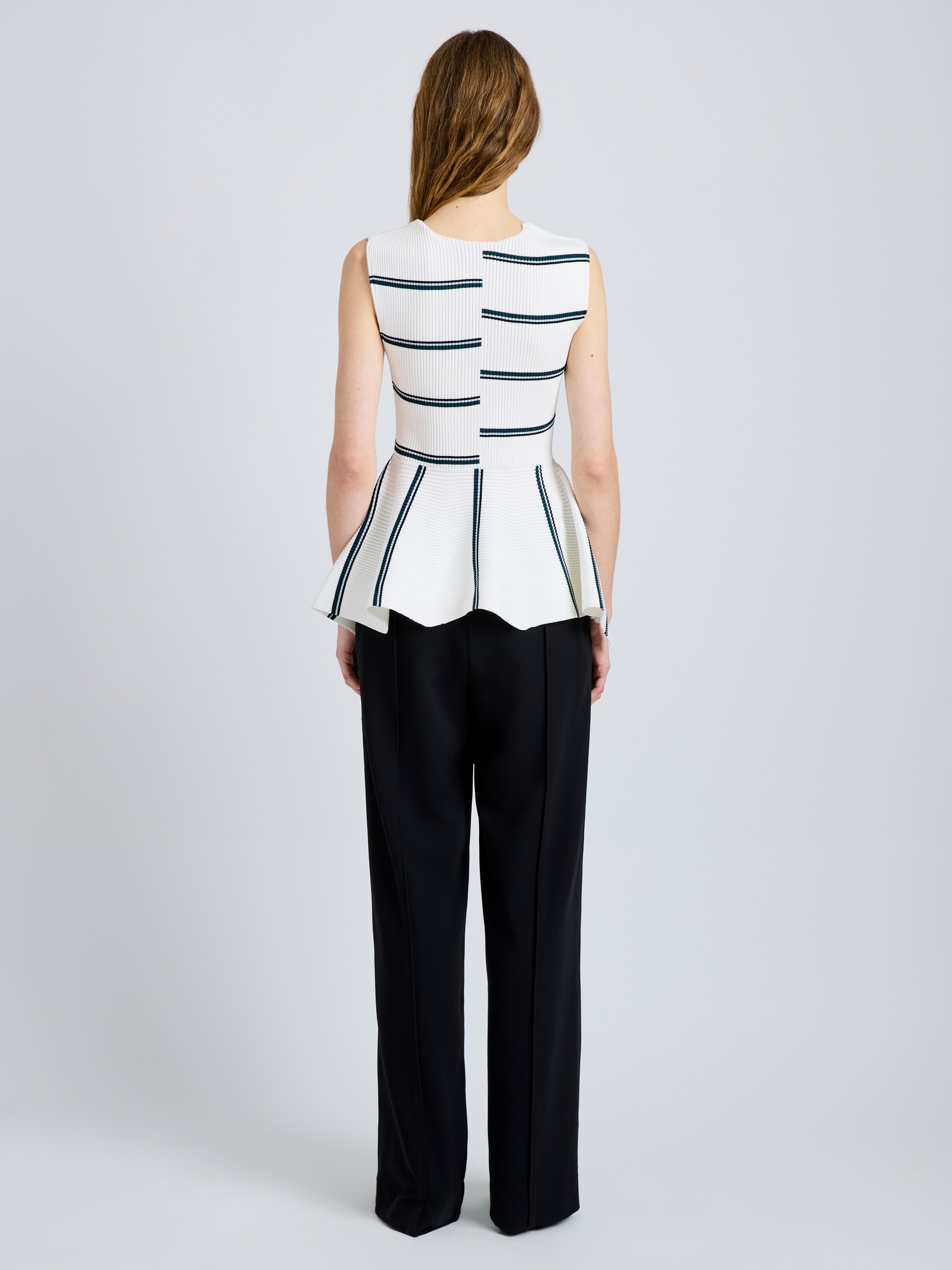 Evelyn Women's Top | Rib Knit, Slim Fit 4