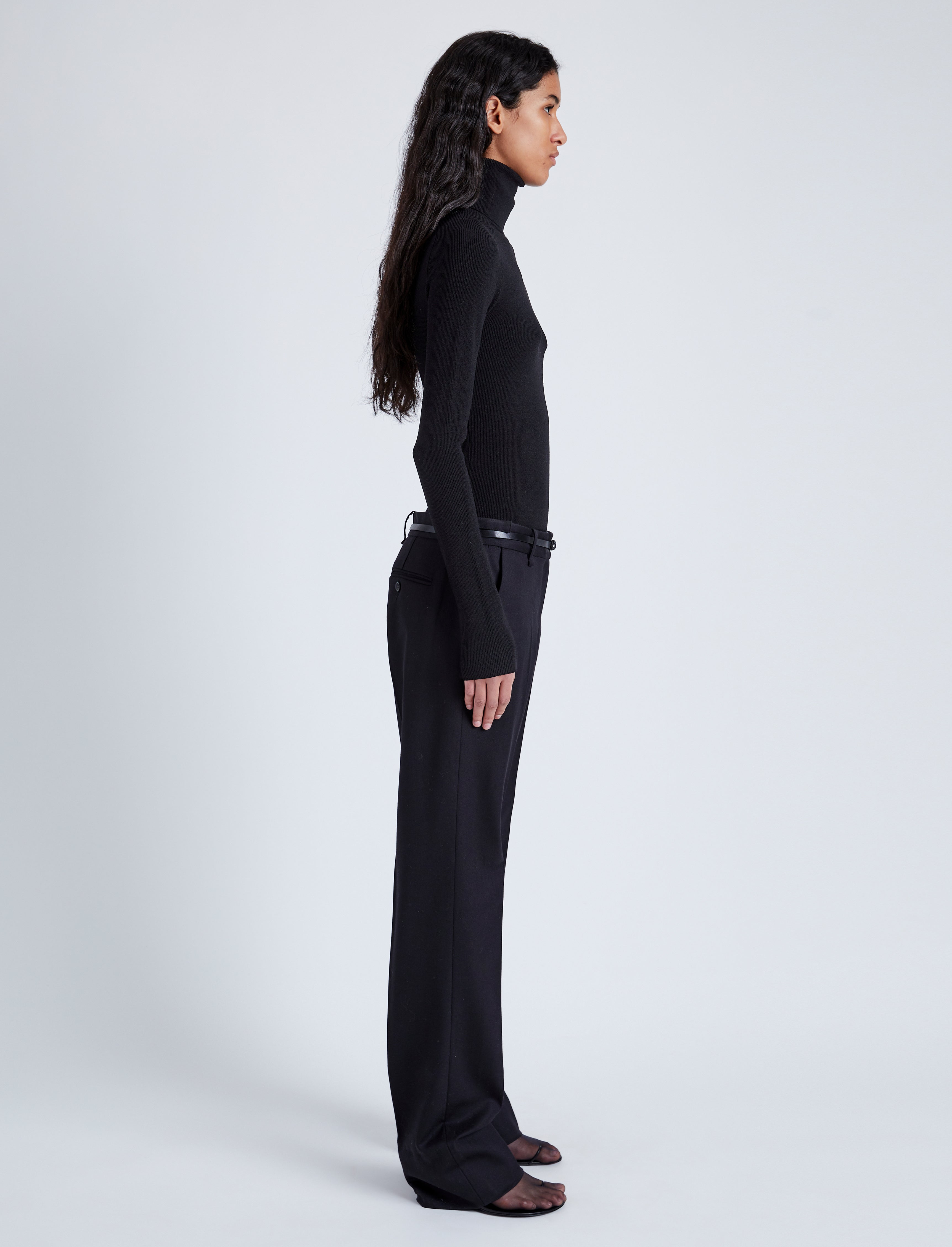Fiona Women's Top | Matte Viscose Rib, Slim Fit 3