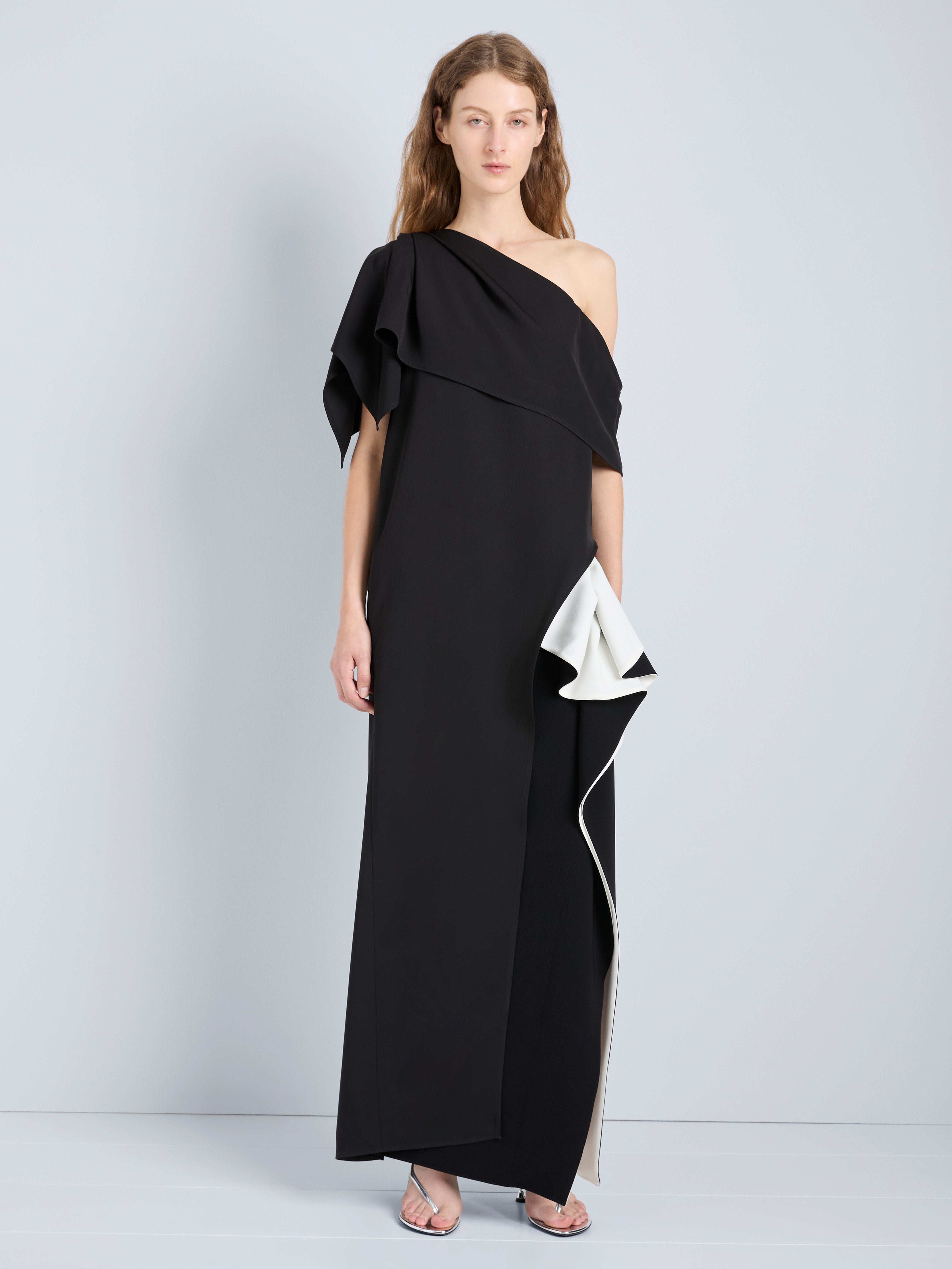 Haya Women's Top | One-Shoulder Viscose Twill 5