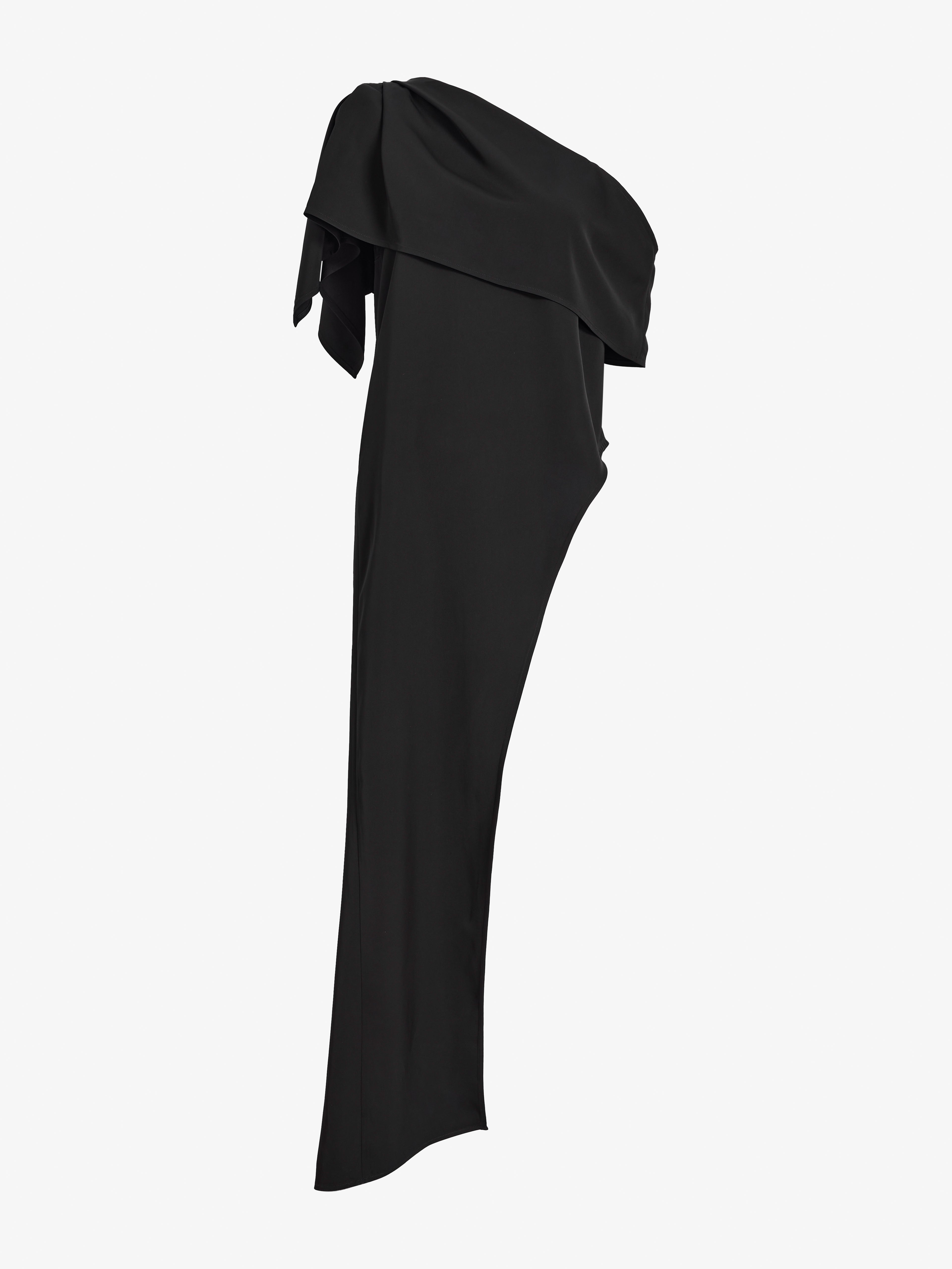 Haya Women's Top | One-Shoulder Viscose Twill, Chic Going Out Top 0