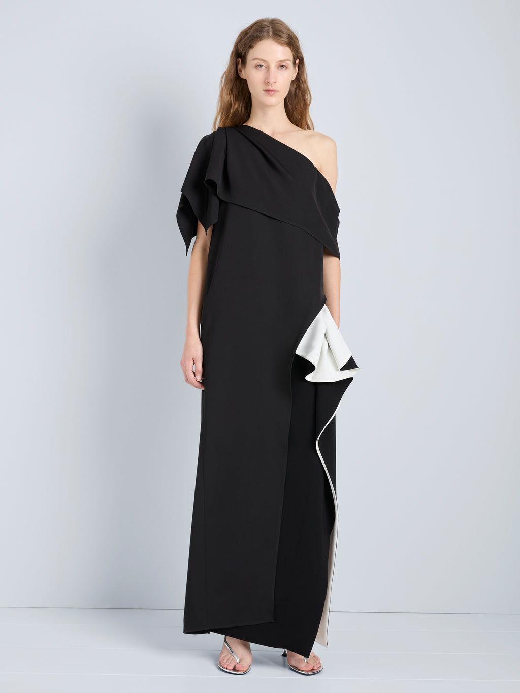Haya Women's Top | One-Shoulder Viscose Twill, Chic Going Out Top 5