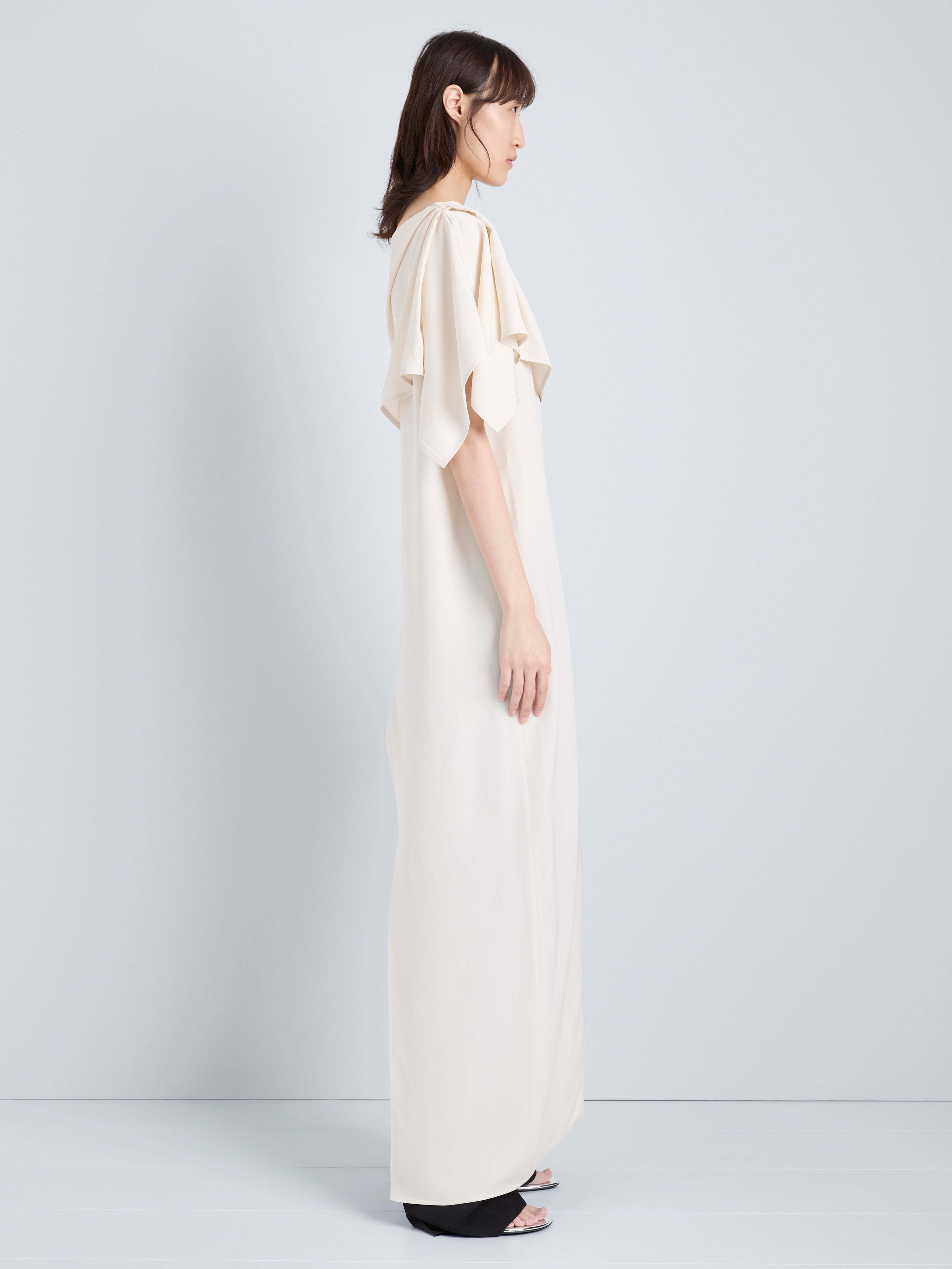 Haya Women's Top | One-Shoulder Viscose Twill, Elegant Going Out Top 2