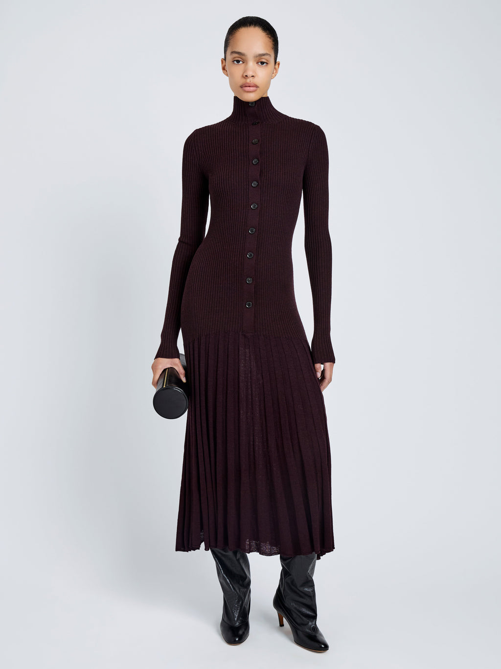 Jada Women's Dress | Superfine Merino Wool, Slim Fit 1