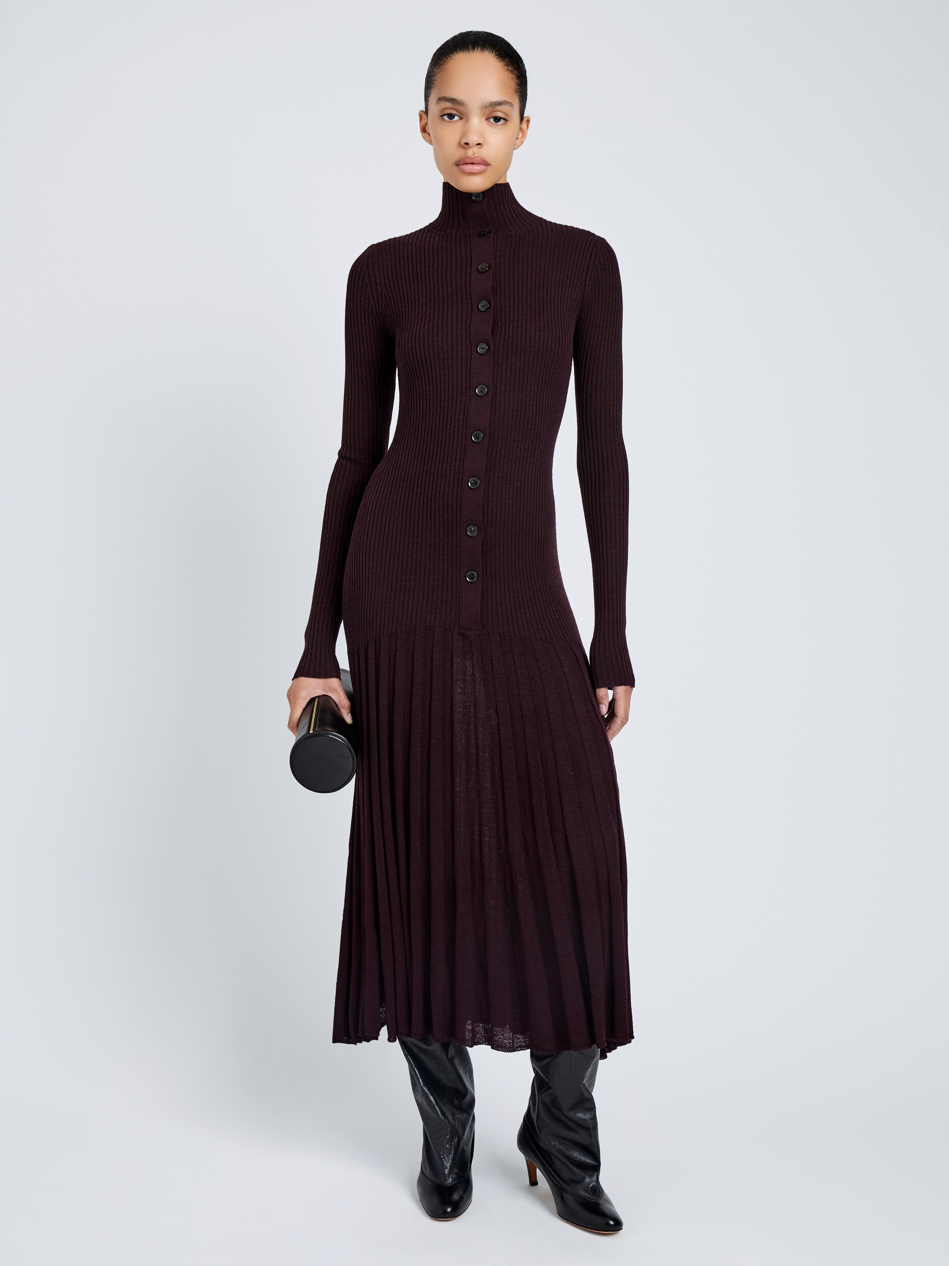 Jada Women's Dress | Superfine Merino Wool, Slim Fit 1