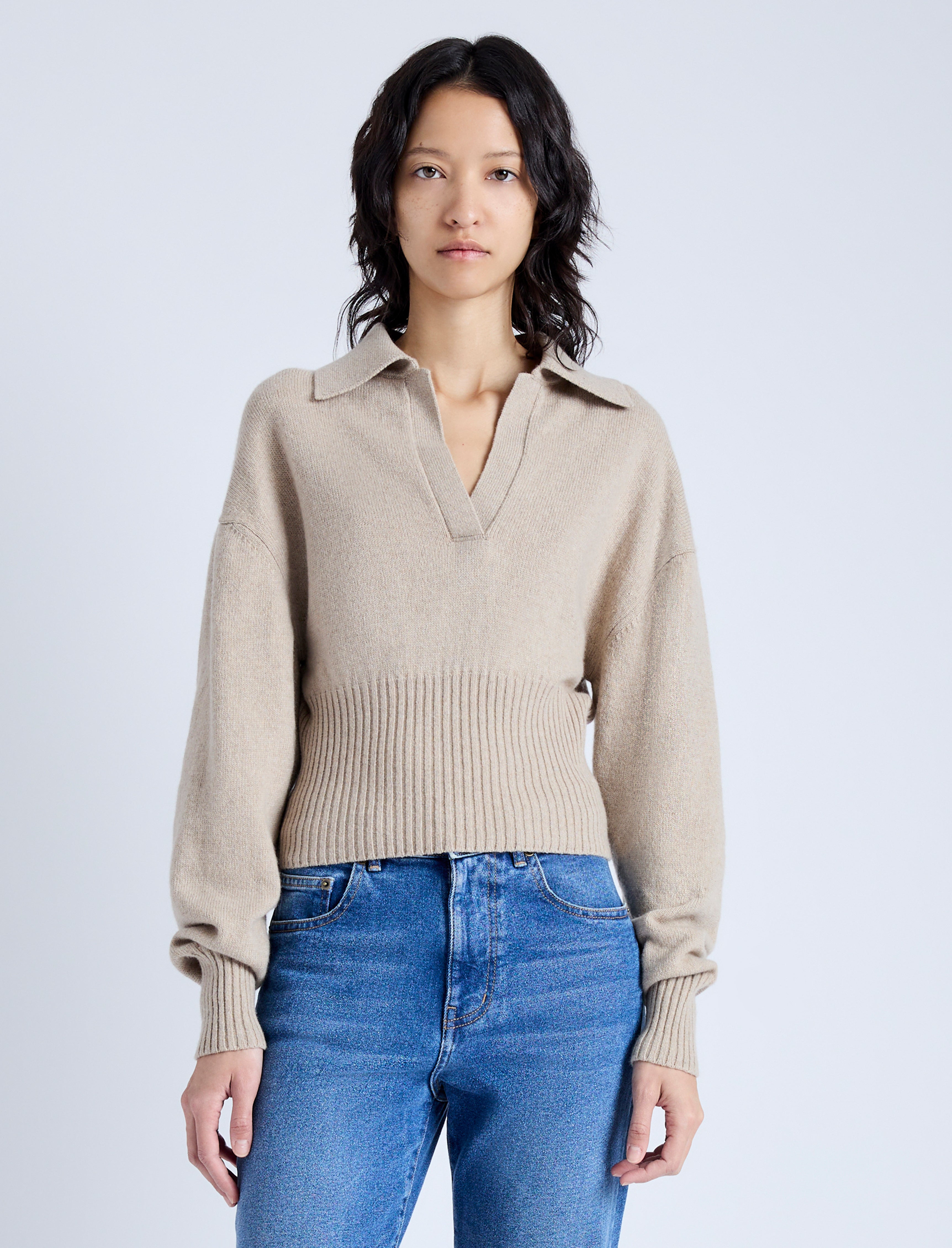 Jade Women's Cashmere Sweater | Eco Cashmere Blend, Elegant Design 1