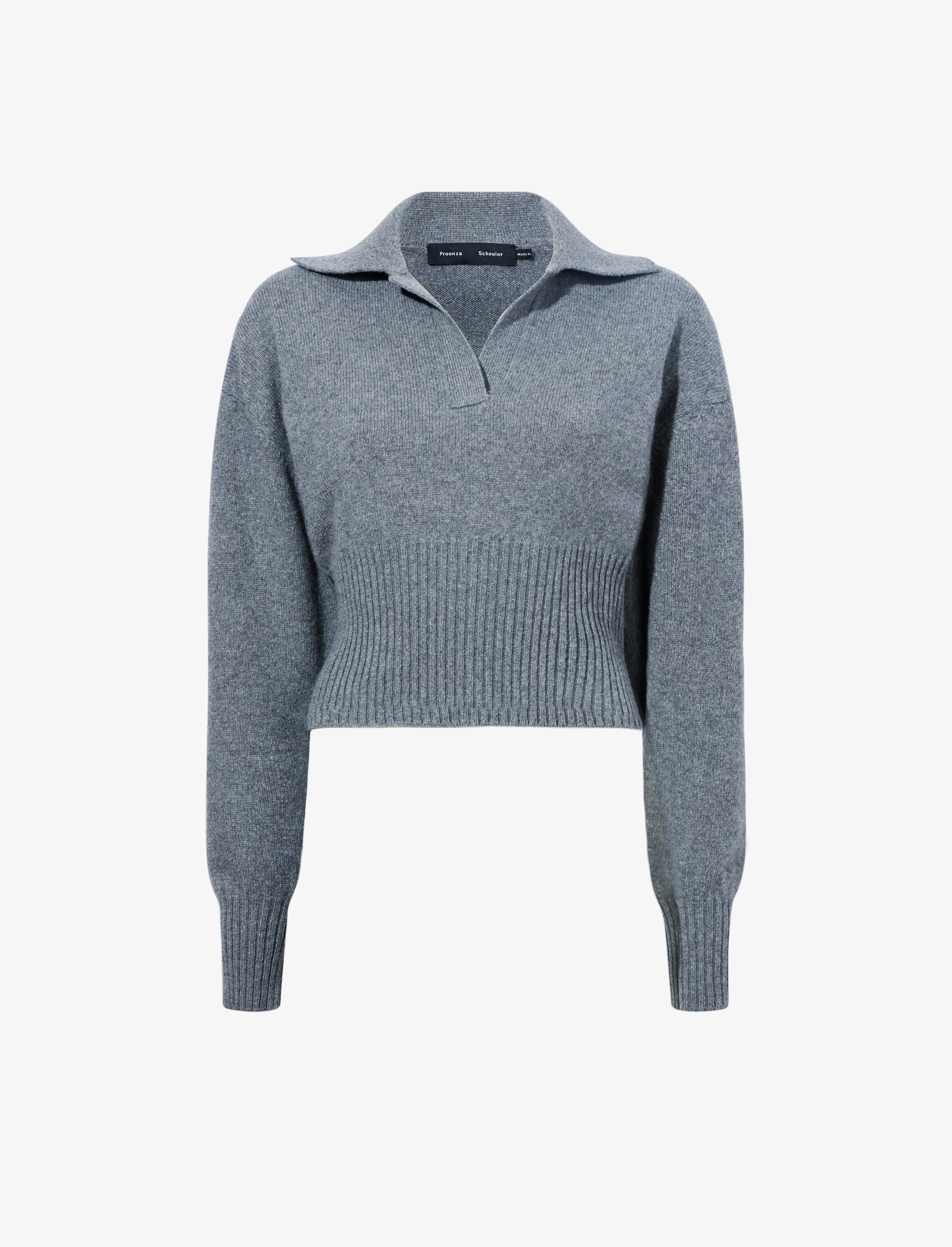 Jade Women's Polo Sweater | Eco Cashmere Blend 0