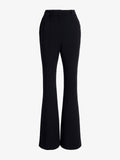 Kalea Women's Pant | Compact Stretch Crepe, Flared Hem 0