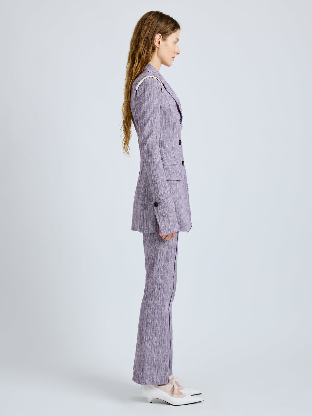 Lorenza Women's Pant | Tailored Fit, Aubergine 2