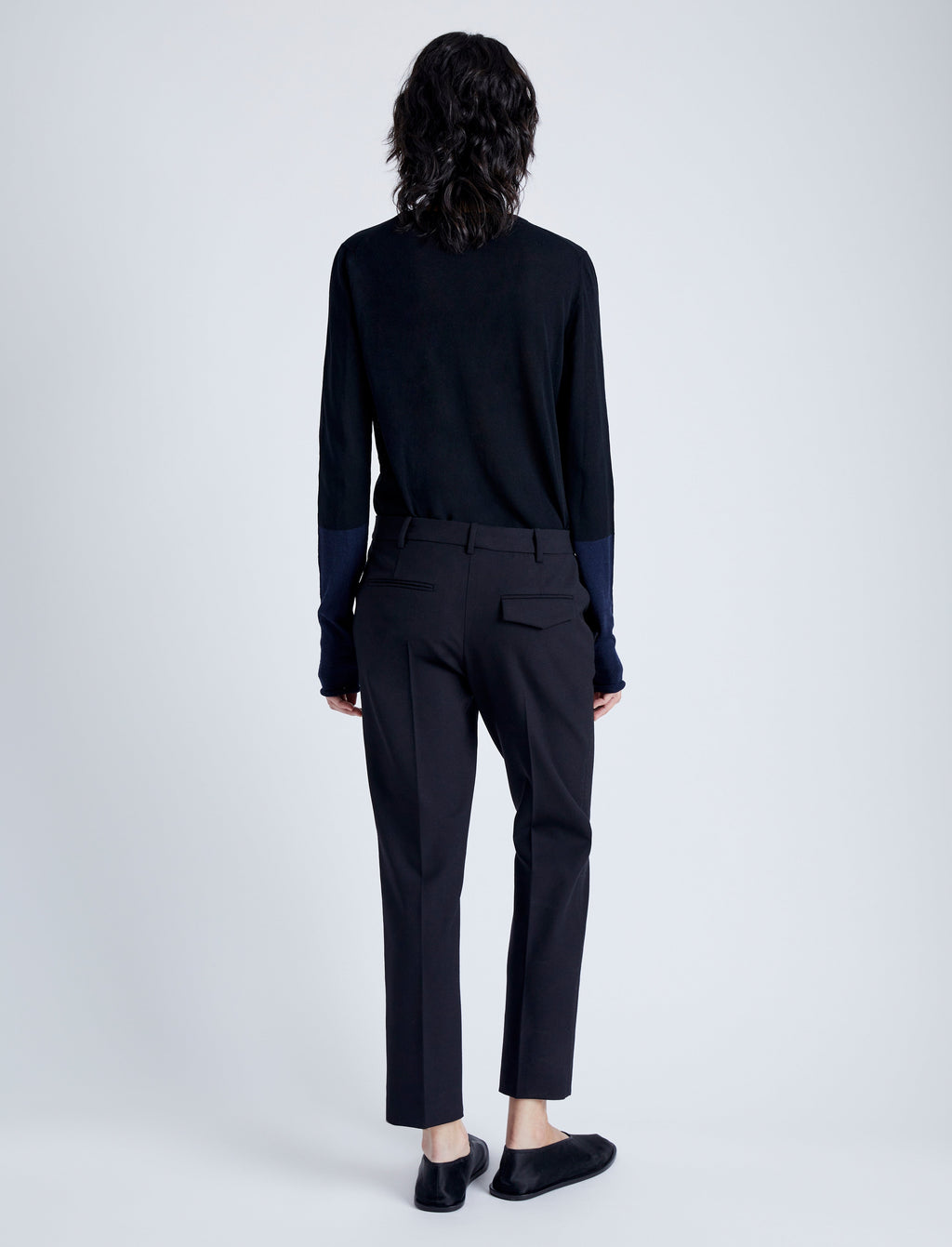 Milo Women's Pants | Tropical Wool, Cropped Hem 3
