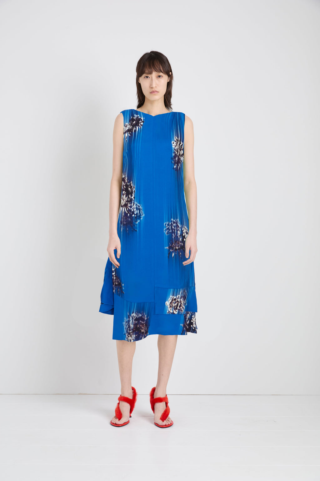 Rhetta Women's Dress | Floral Printed Viscose Cady, Summer Style 1
