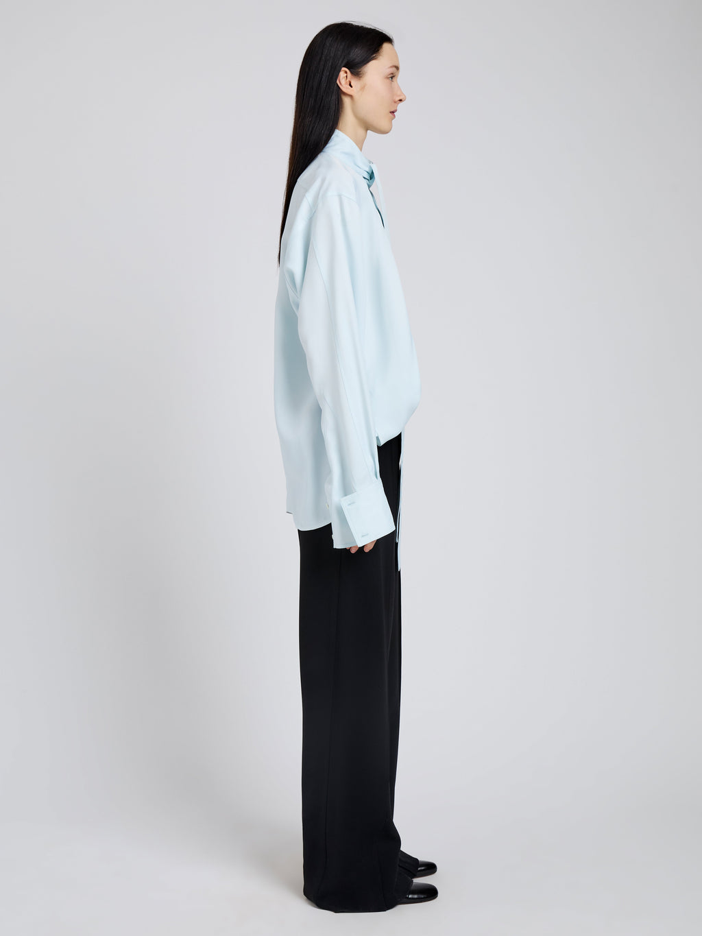 Ricky Women's Top | Relaxed Viscose Gabardine 3