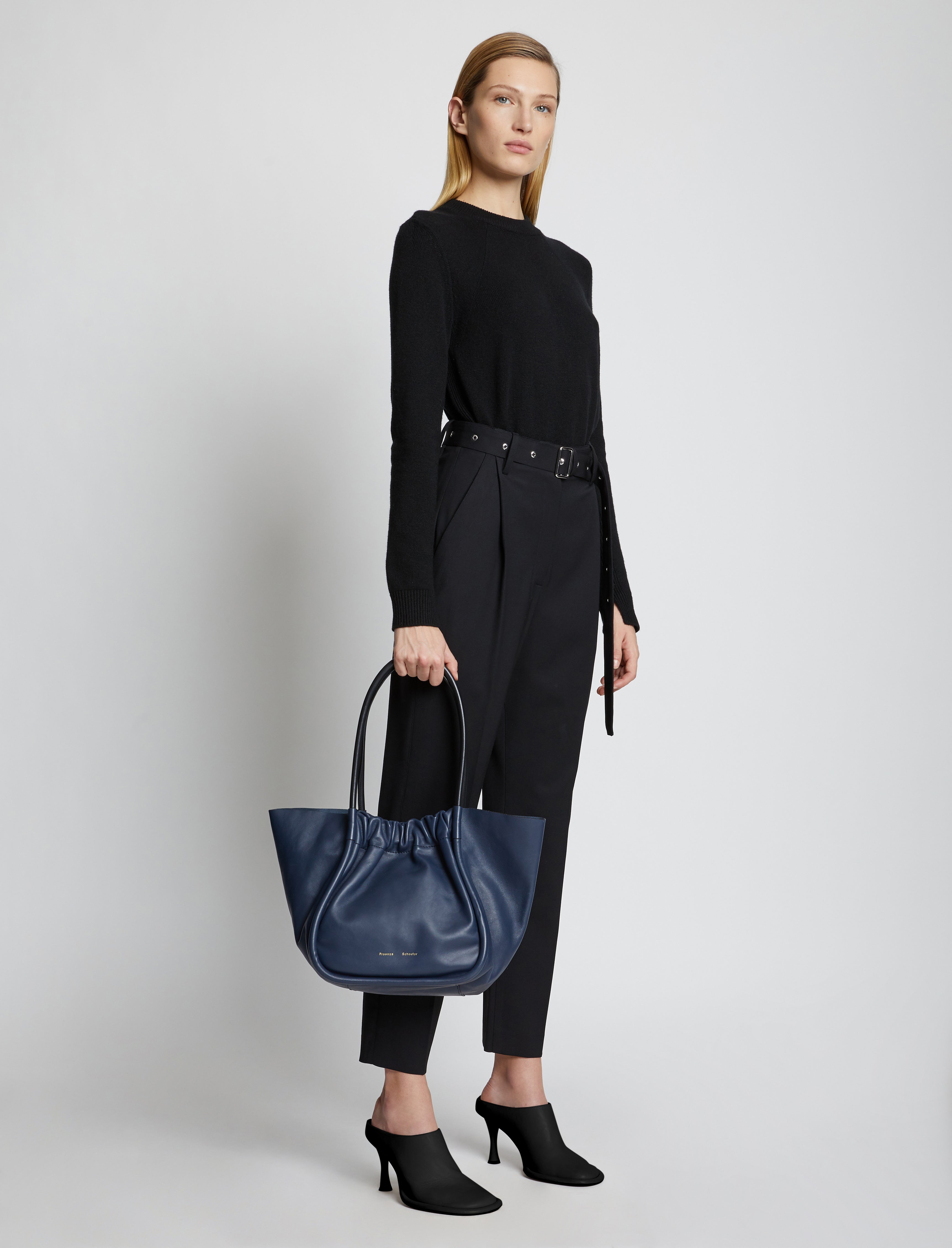 Rina Women's Tote Bag | Soft Leather, Unstructured Design 1