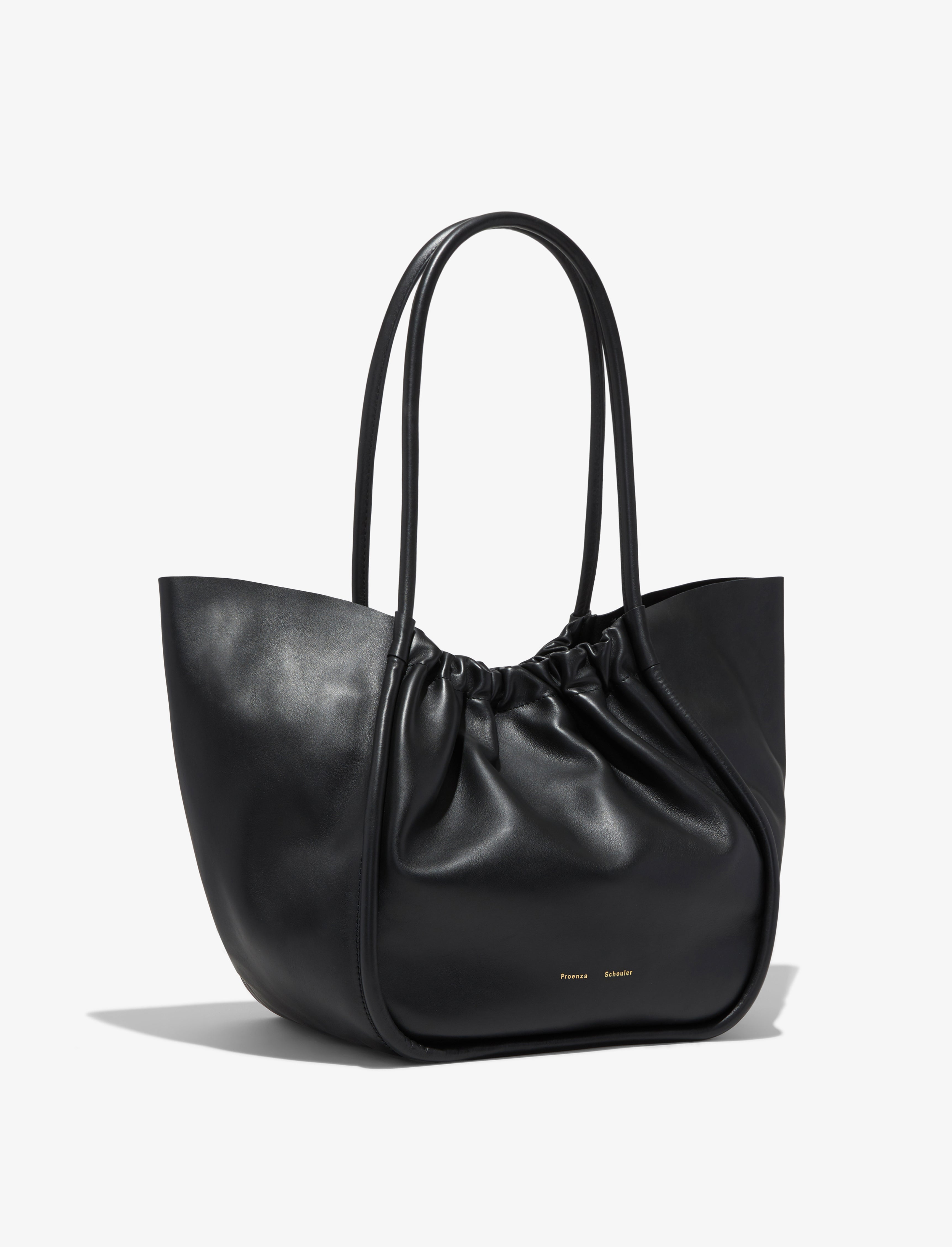 Rita Women's Tote Bag | 100% Leather, Stylish Ruched Design 2