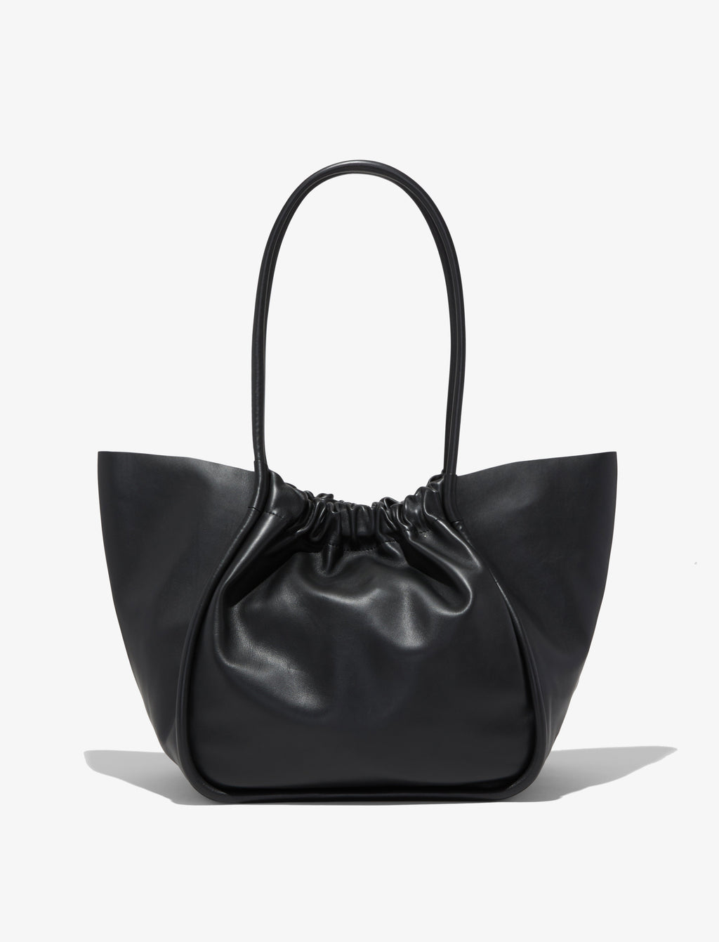 Rita Women's Tote Bag | 100% Leather, Stylish Ruched Design 3