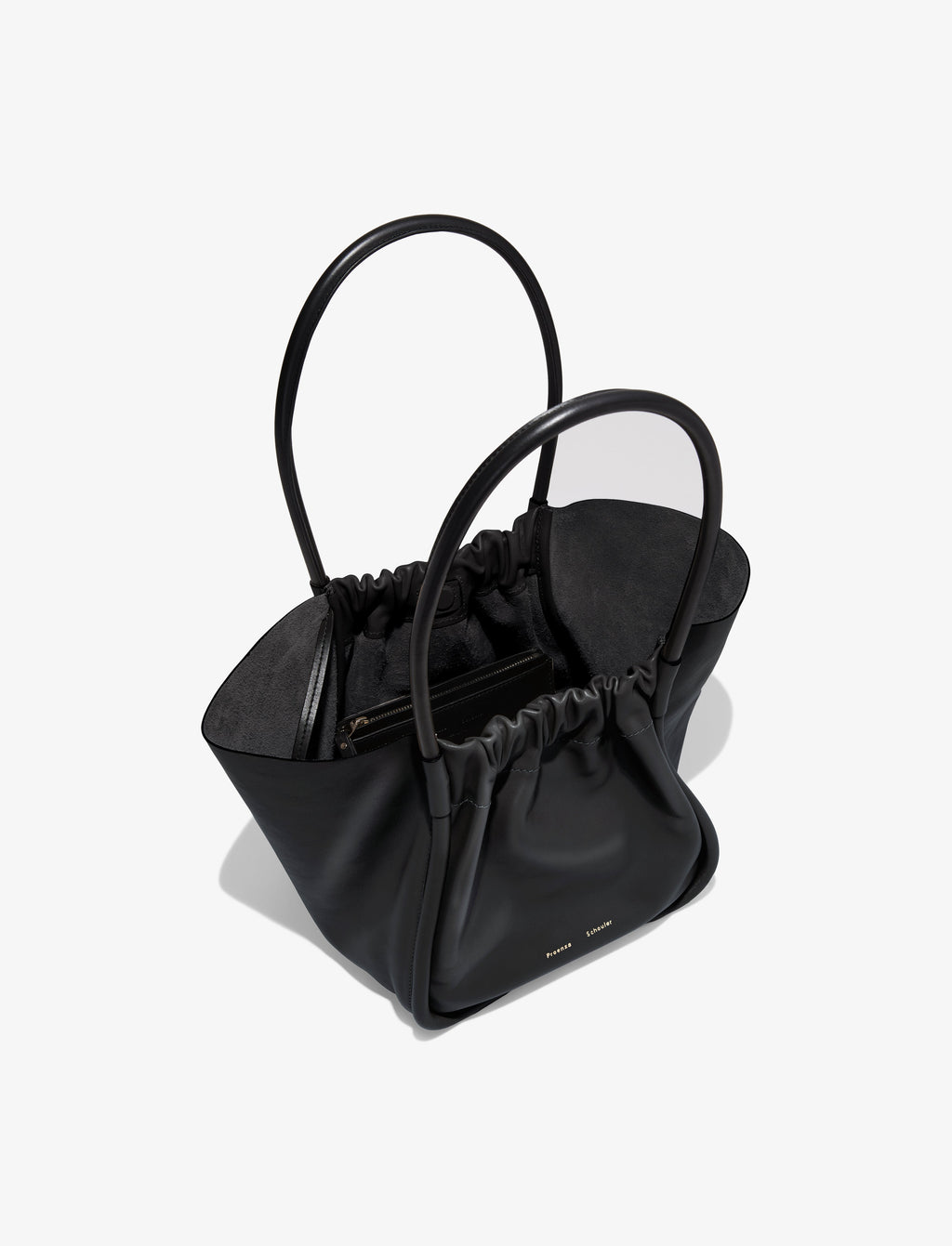 Rita Women's Tote Bag | 100% Leather, Stylish Ruched Design 4
