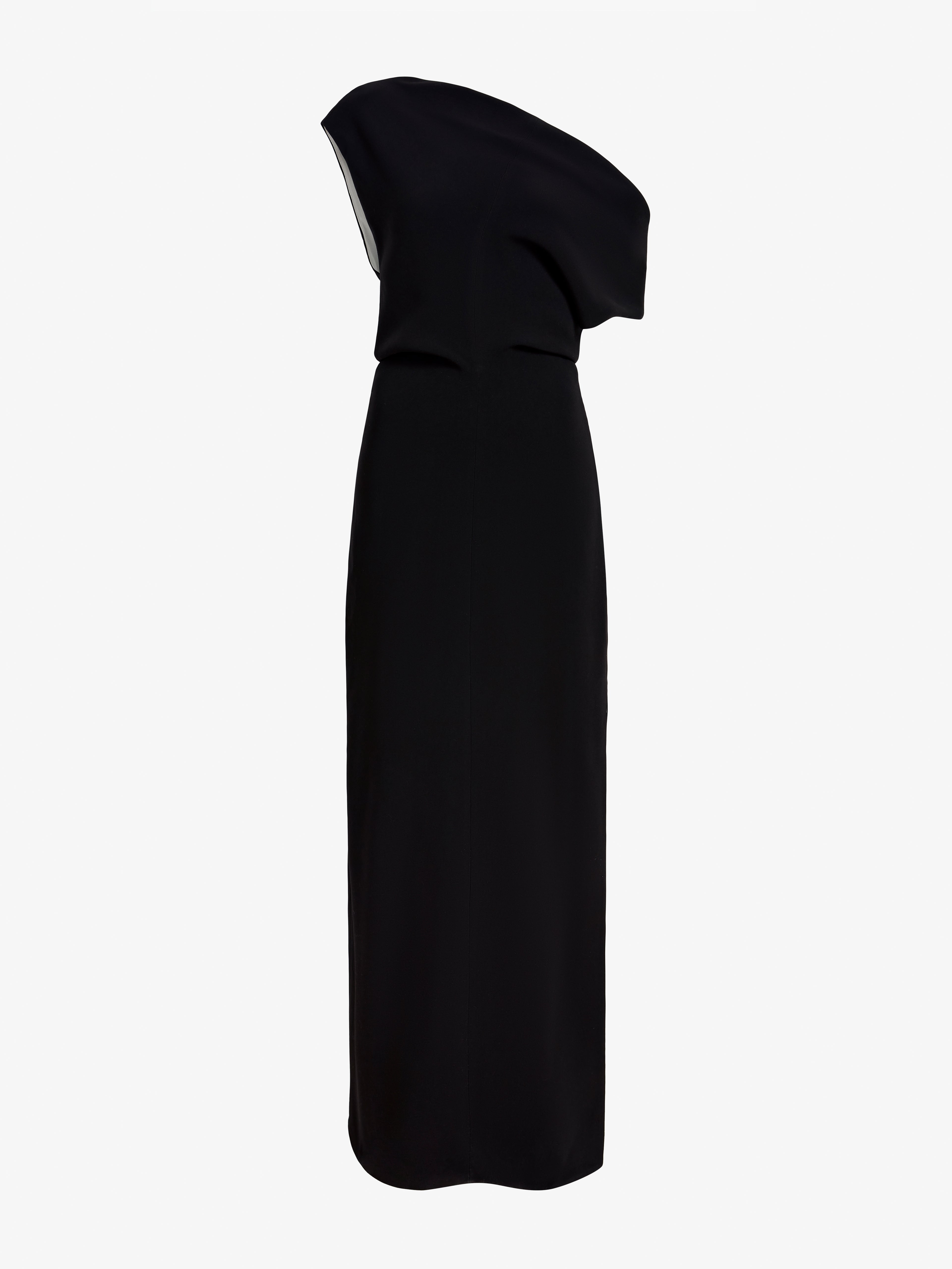 Rosa Women's Dress | Light Double Crepe, Off-Shoulder Design 0