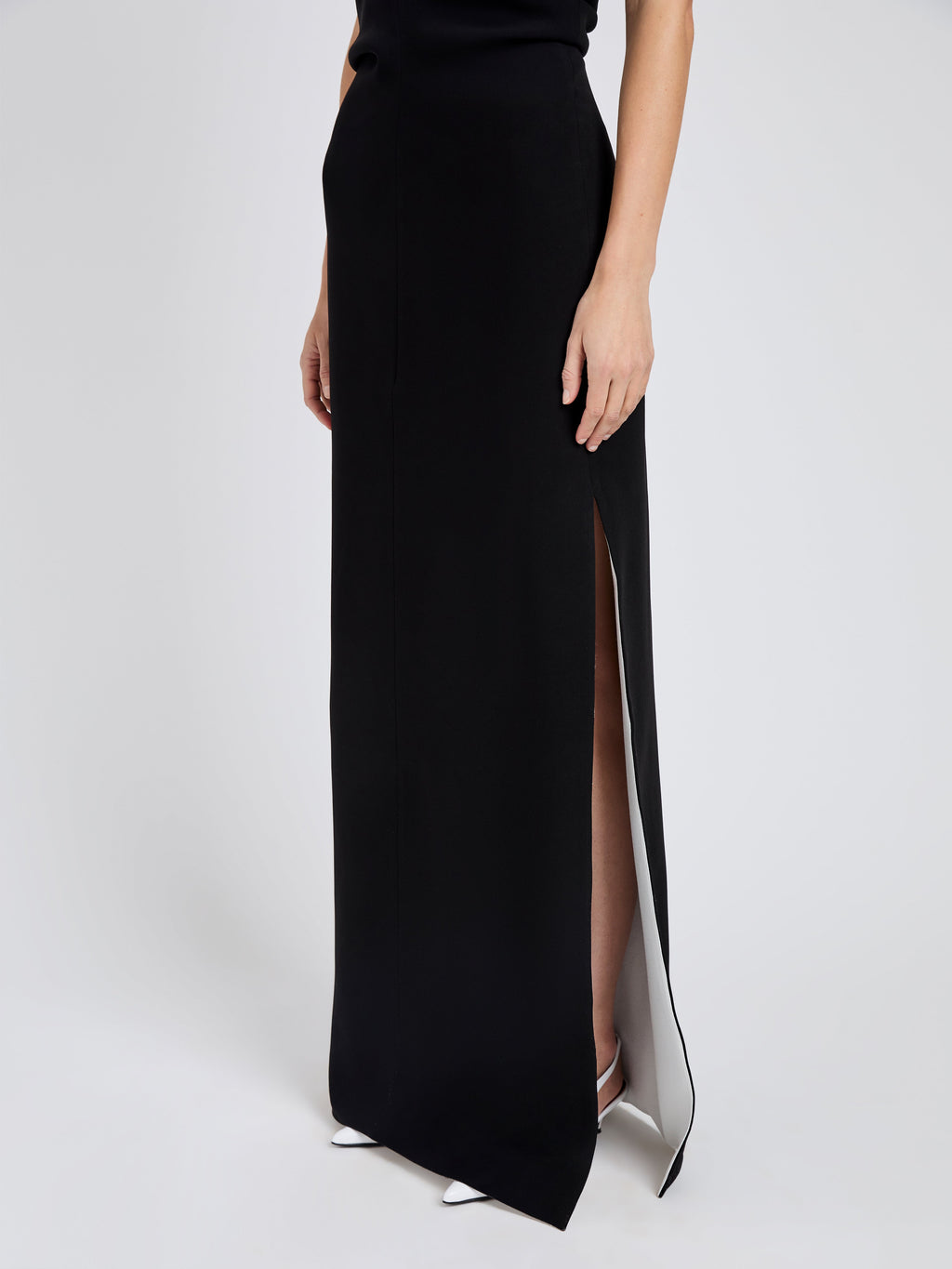 Rosa Women's Dress | Light Double Crepe, Off-Shoulder Design 4