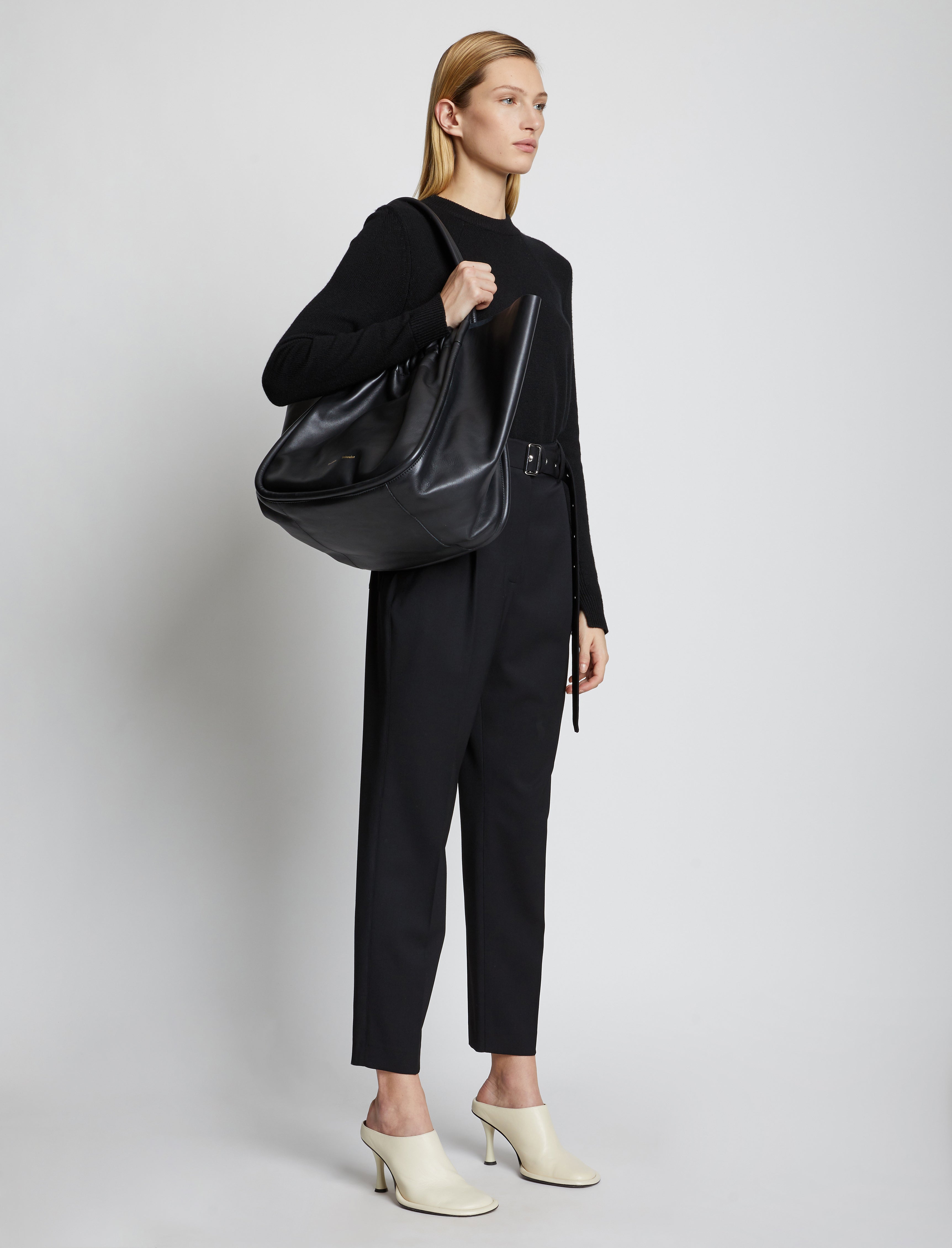 Roxy Women's Leather Tote Bag | Sculptural Design, 100% Genuine Leather 1