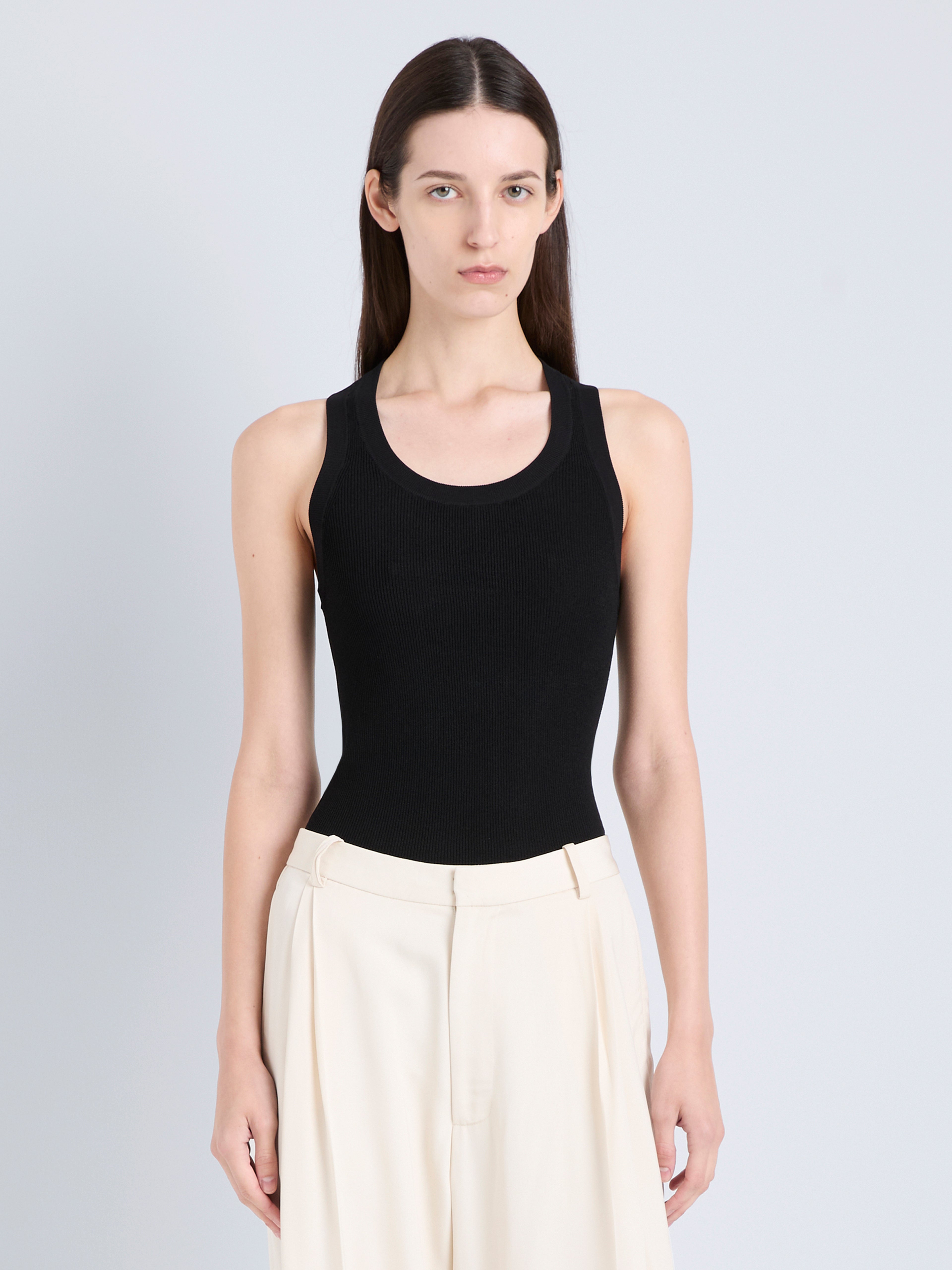 Roxy Women's Tank Top | Matte Viscose Rib, Slim Fit 1