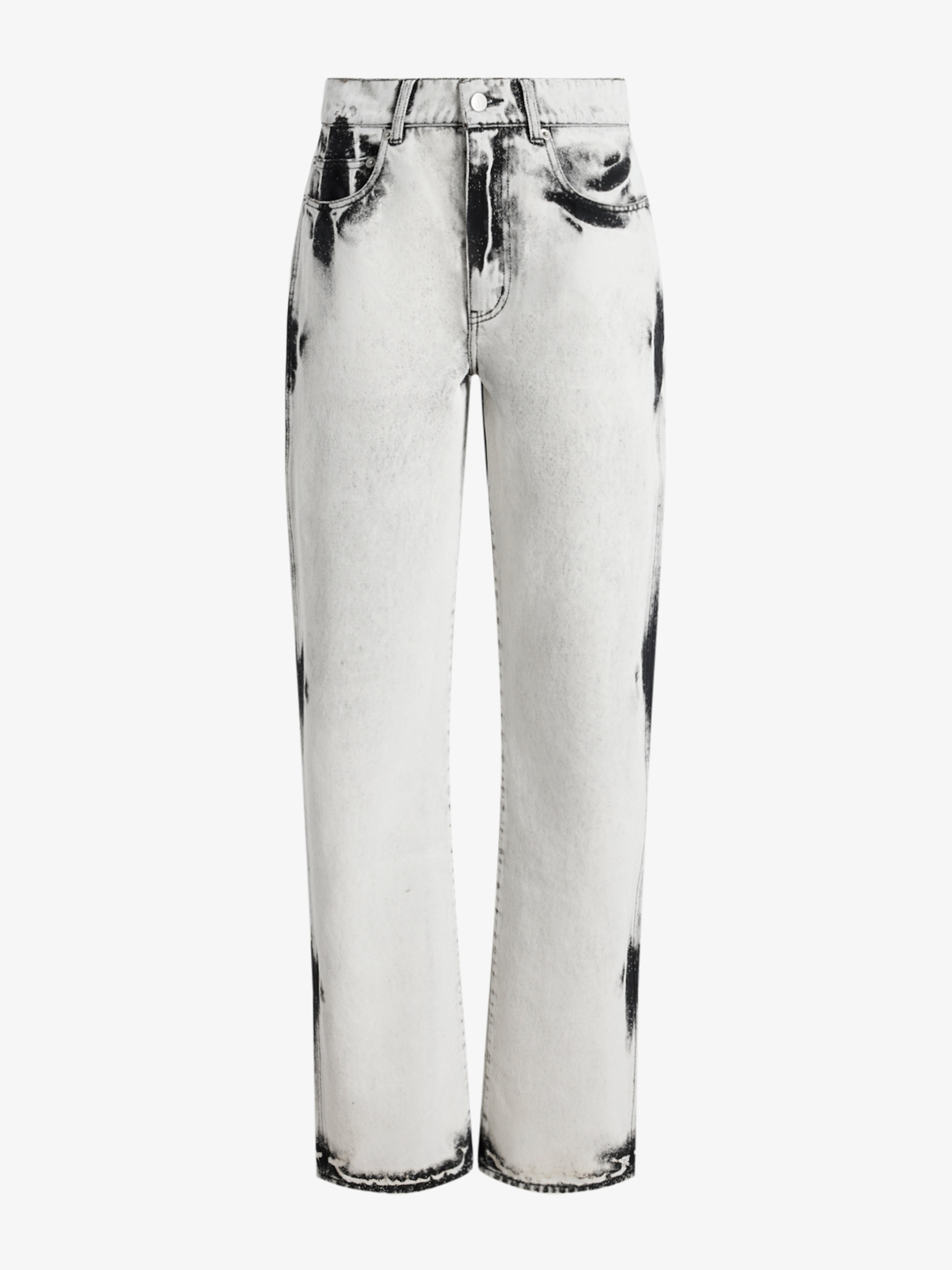 Rylan Women's Jeans | Fade Out Black, 100% Organic Cotton, Mid-Rise Slim-Straight 0