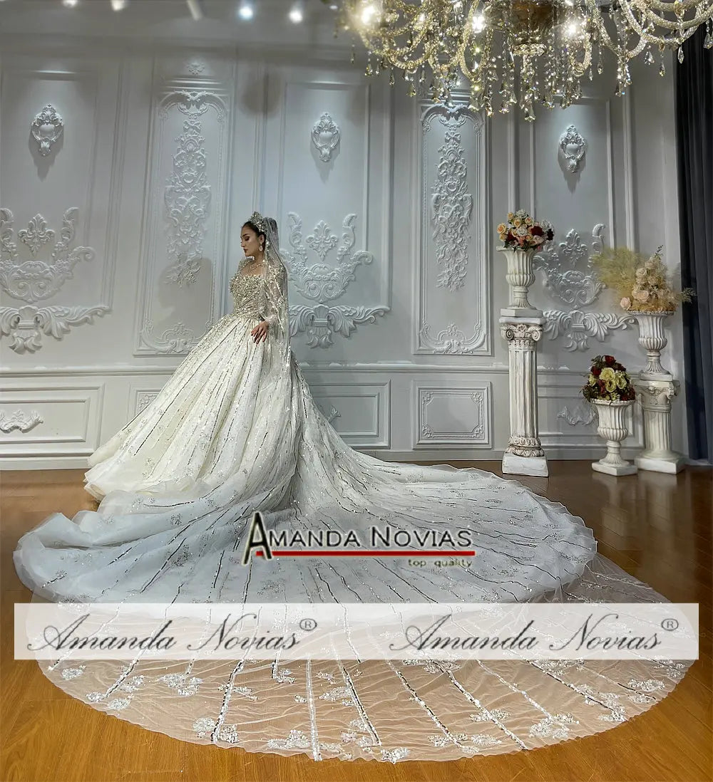 Luxury Dubai Wedding Dress 2024