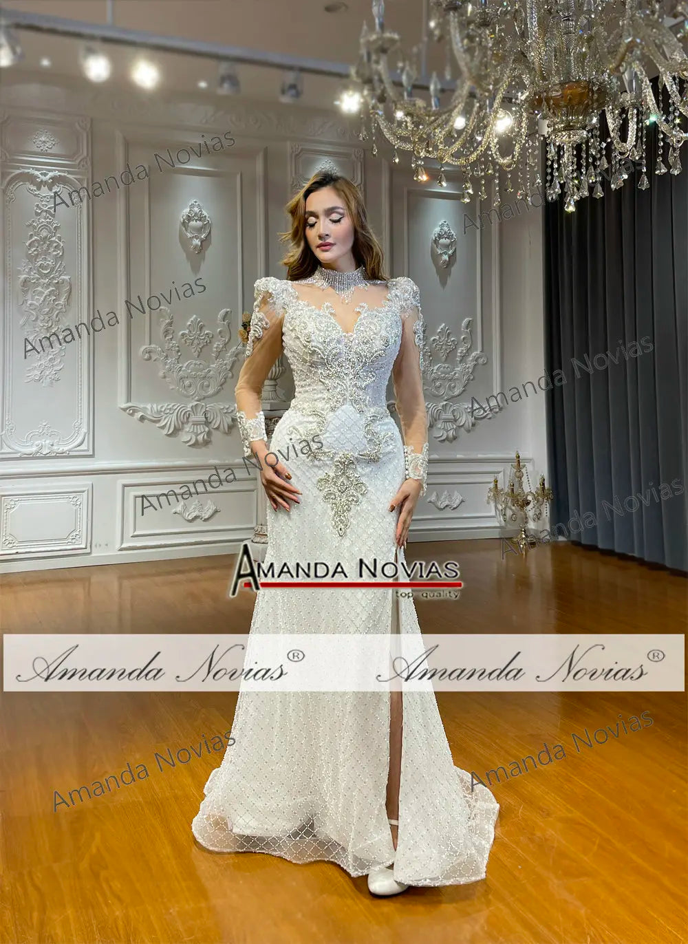Luxury 2-in-1 Mermaid Wedding Dress
